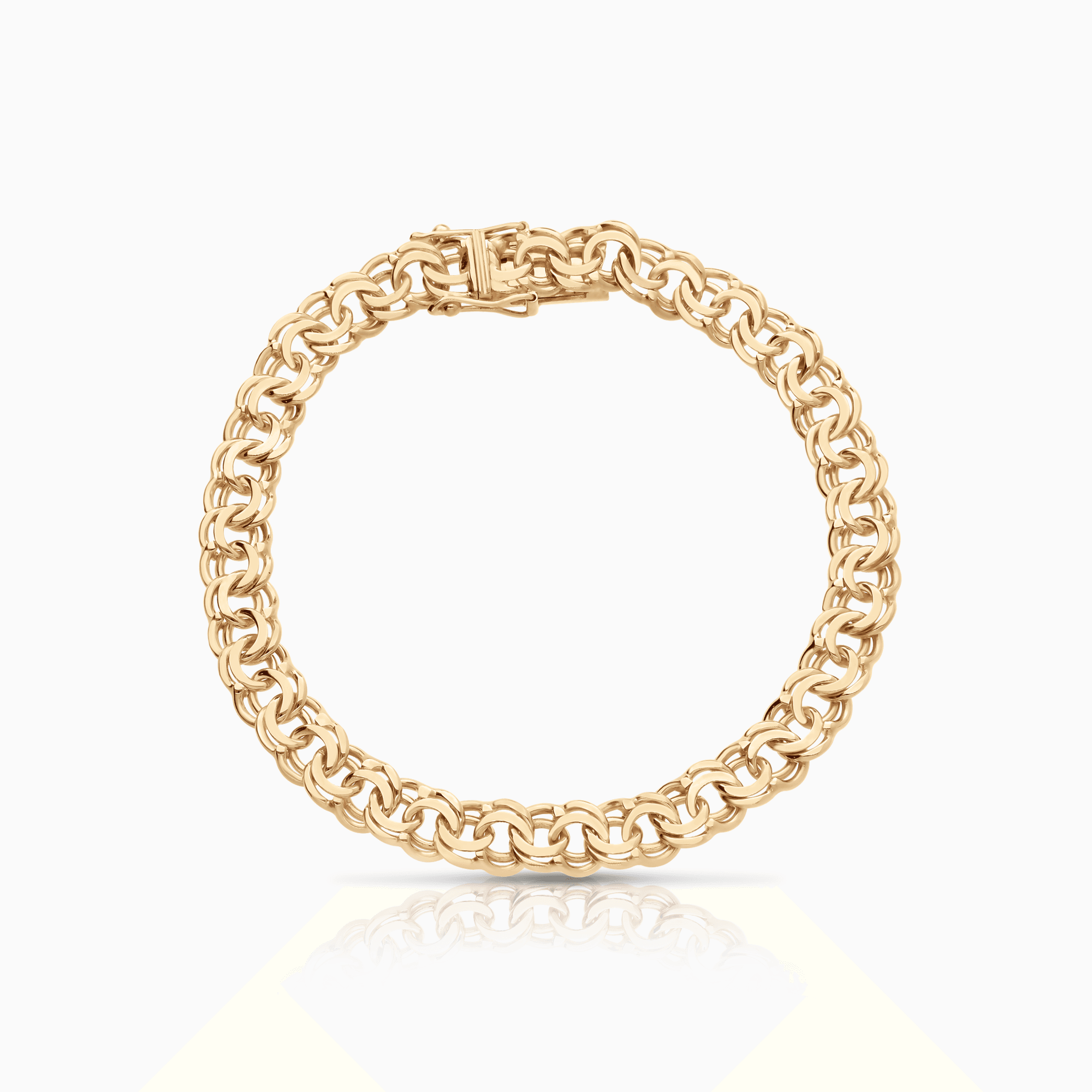 Bismarck bracelet 17.48g 18K gold