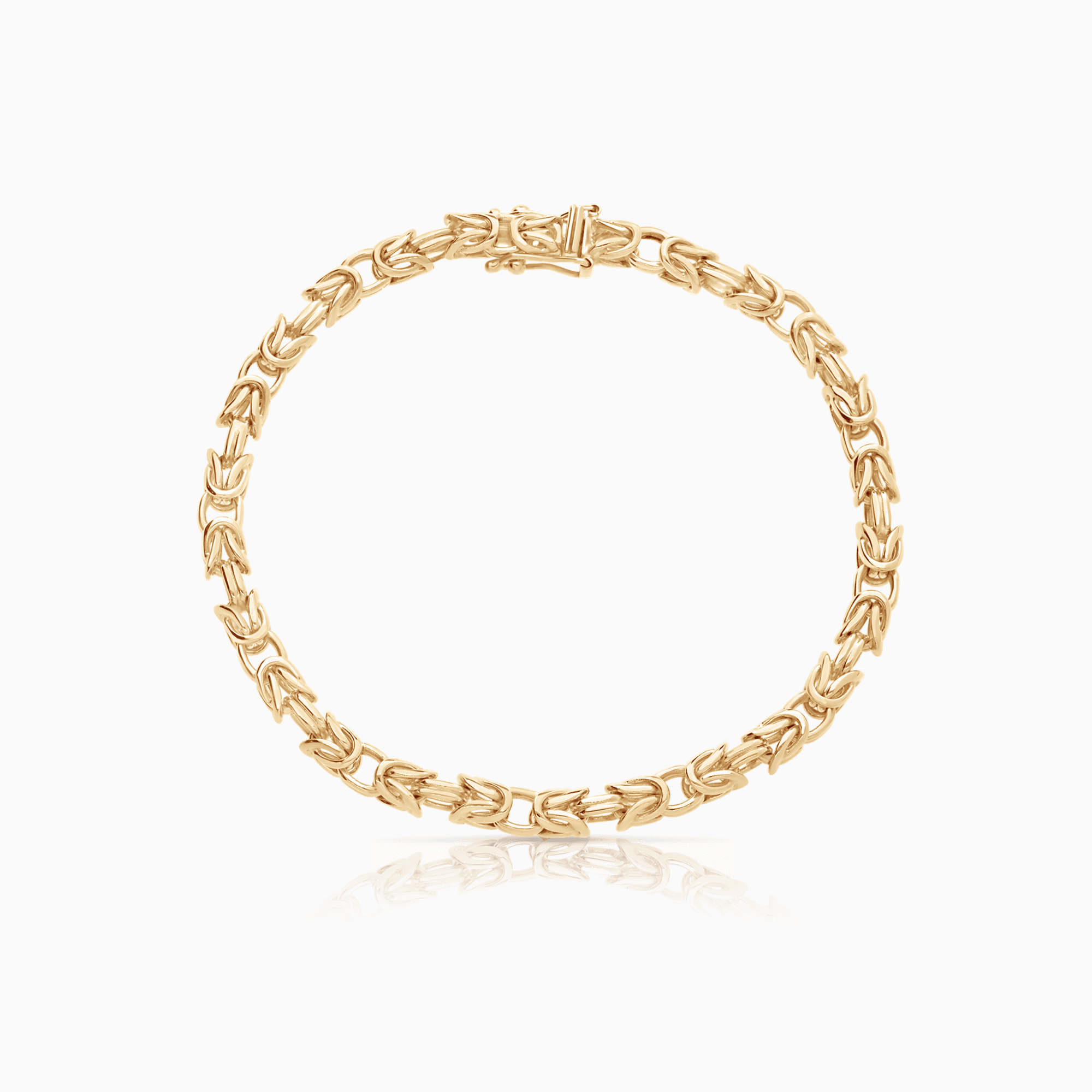 Gold bracelet Byzantine 31.03g 18K gold