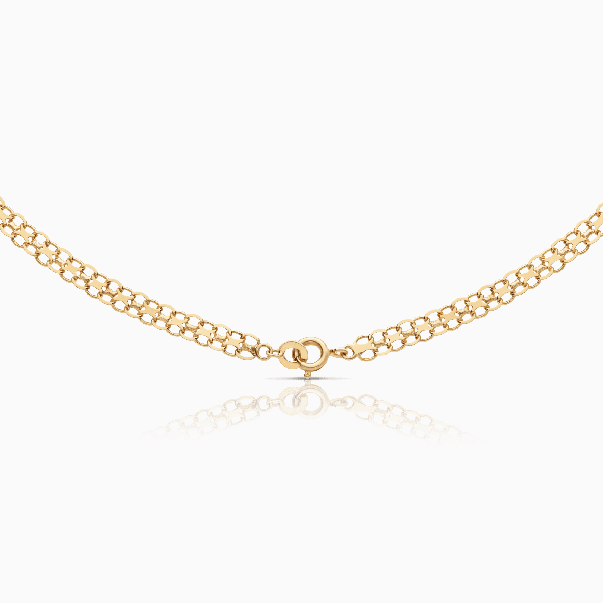 X-link necklace 19.35g 18K gold