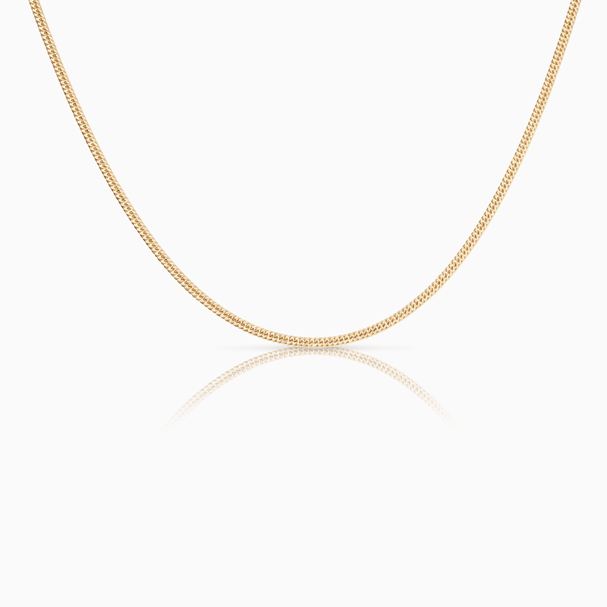 Pansarlänk 37cm 18K guld