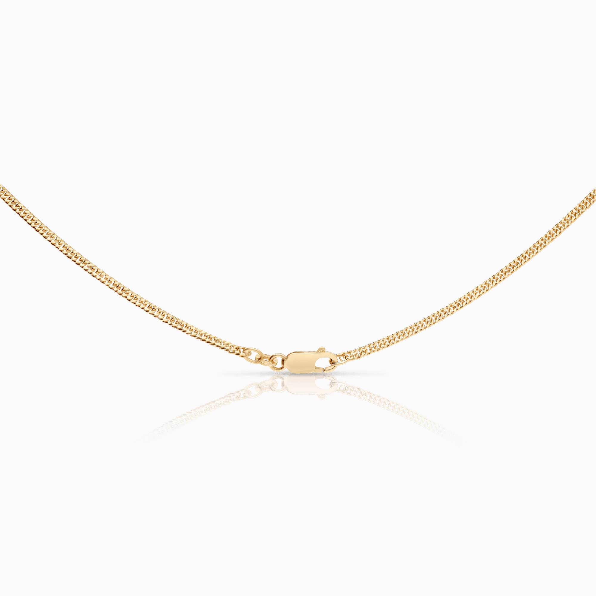 Pansarlänk 37cm 18K guld