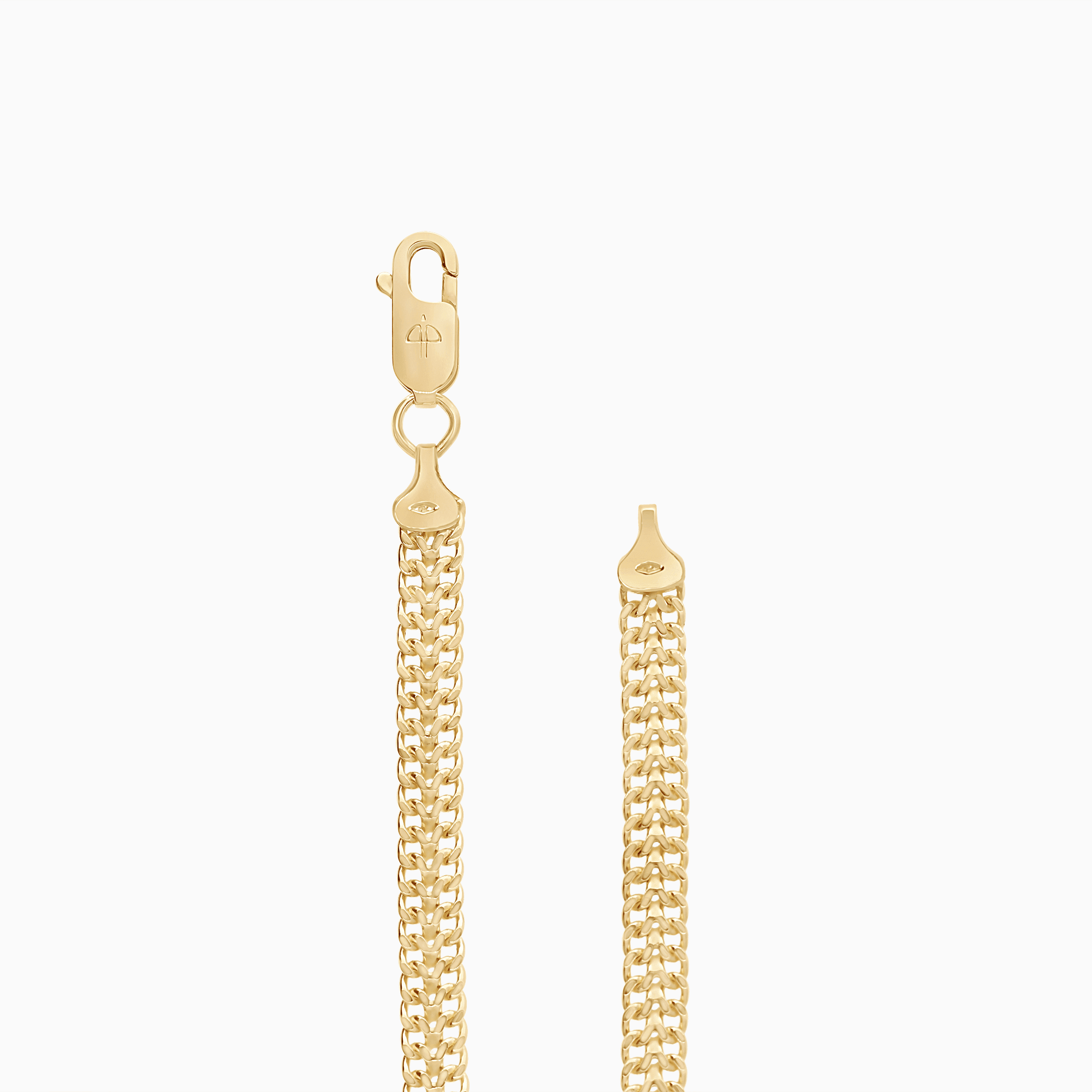 Herringbone bracelet 6.34g 18K gold