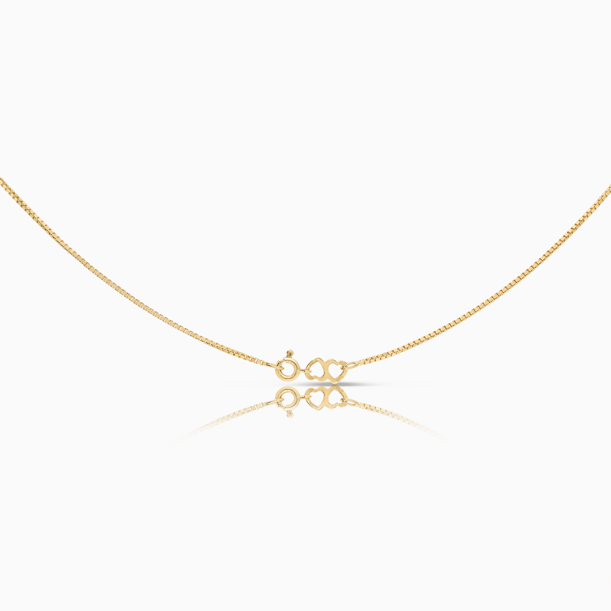 Box Chain 49.5cm 18K gold