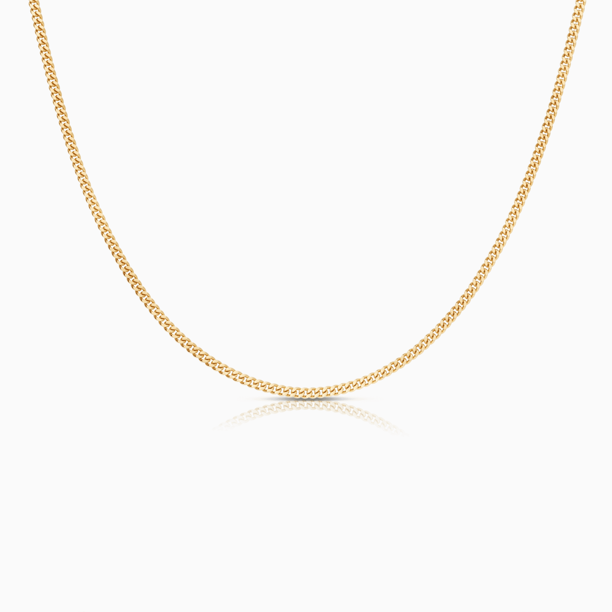 Curb chain 42.5cm 18K gold