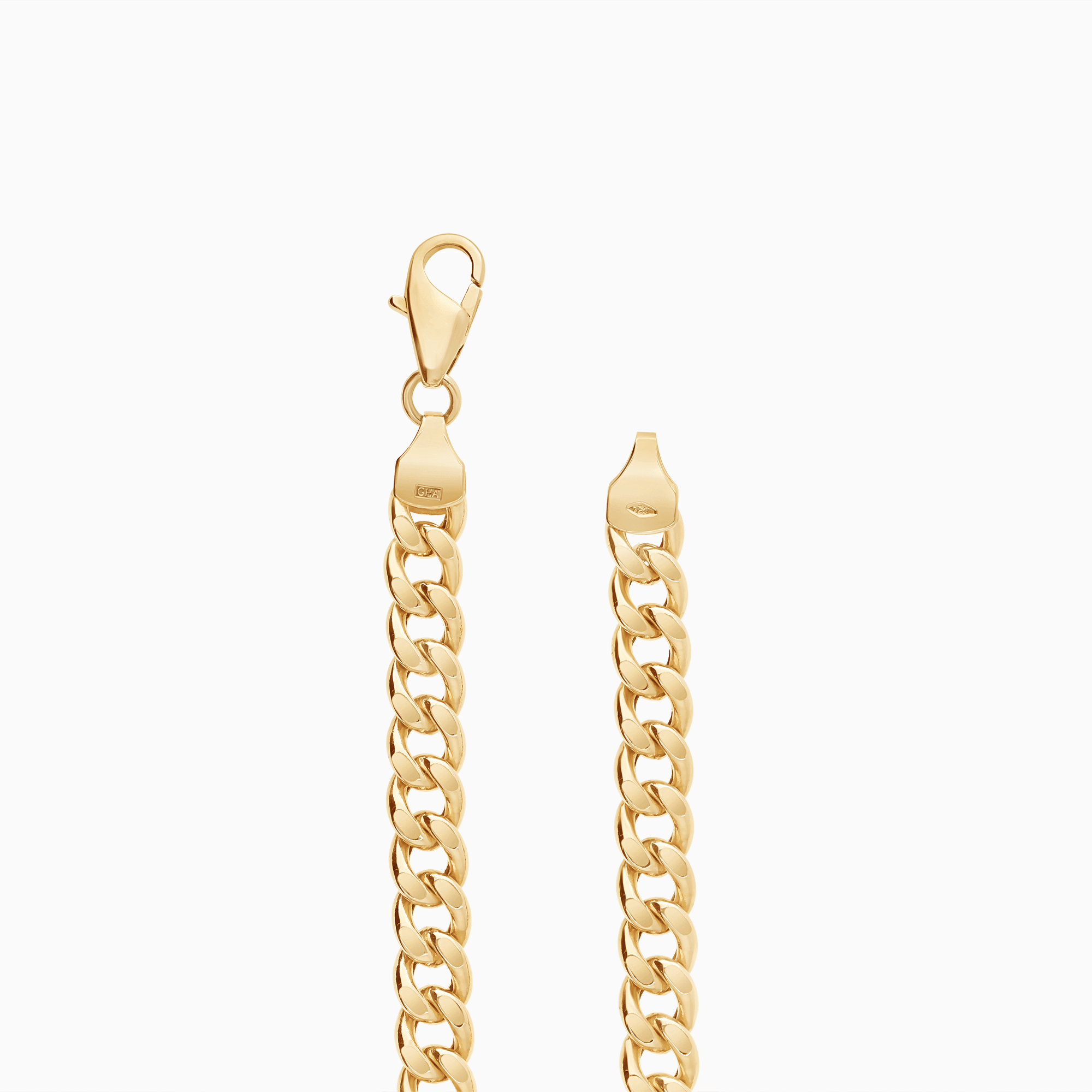 Curb bracelet 13.87g 18K gold