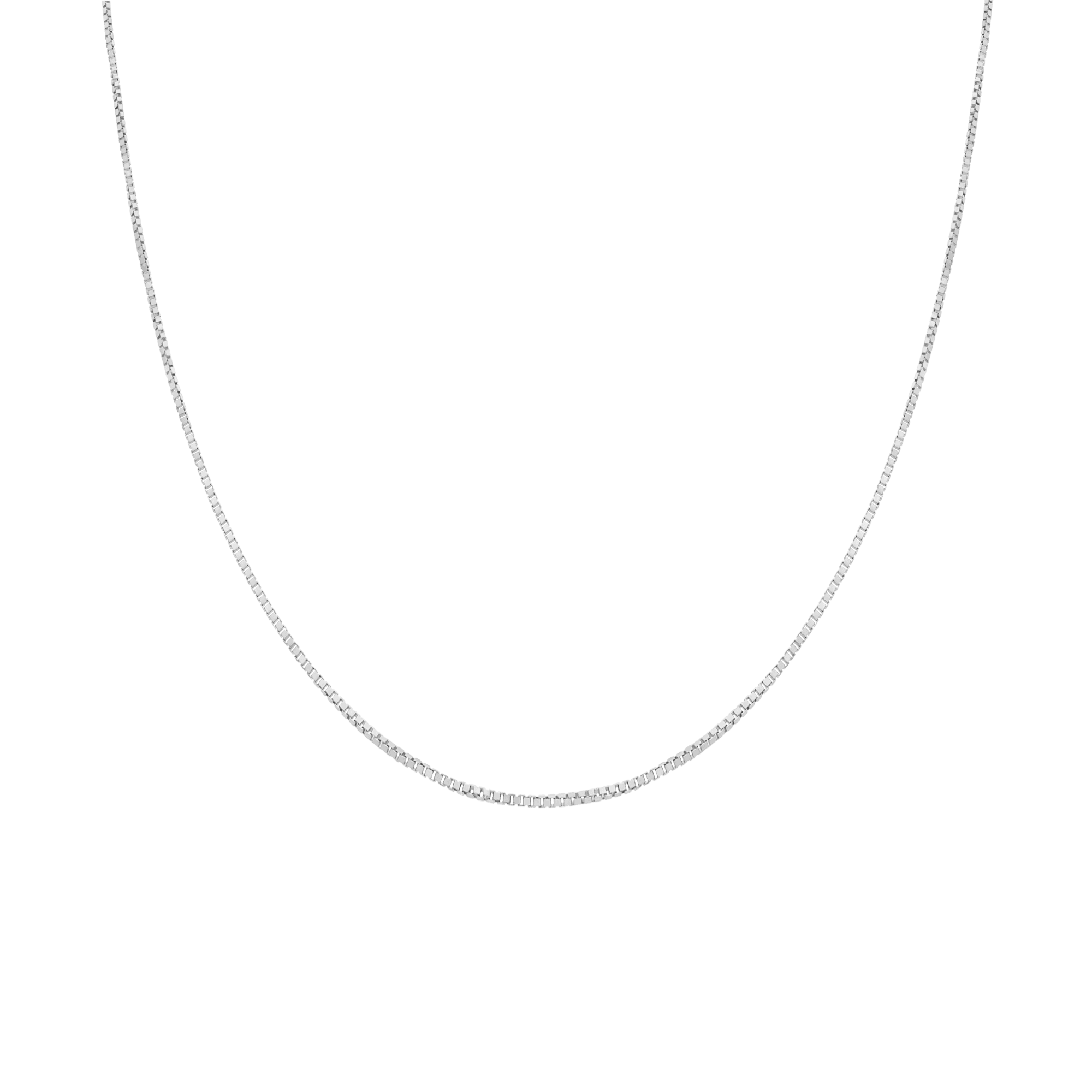 Veneziakedja 38,5cm 18K vitguld