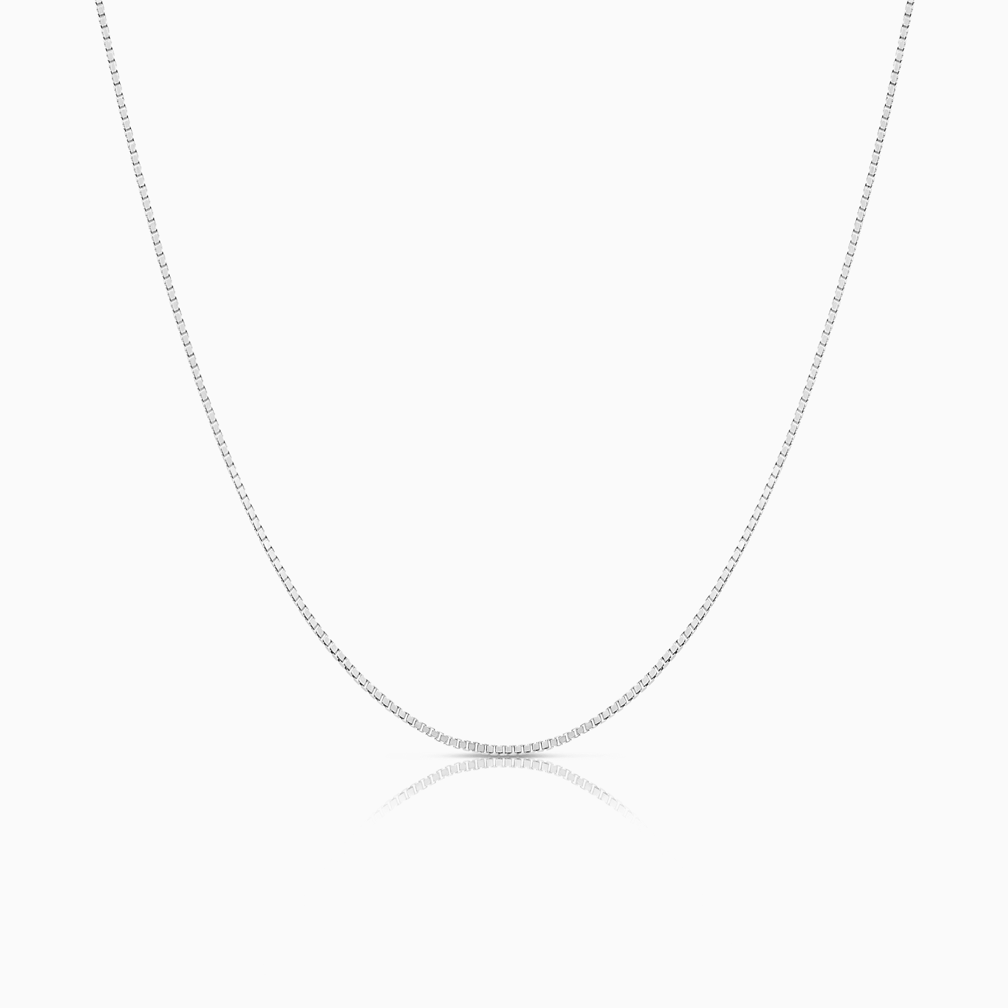 Veneziakedja 41cm 18K vitguld