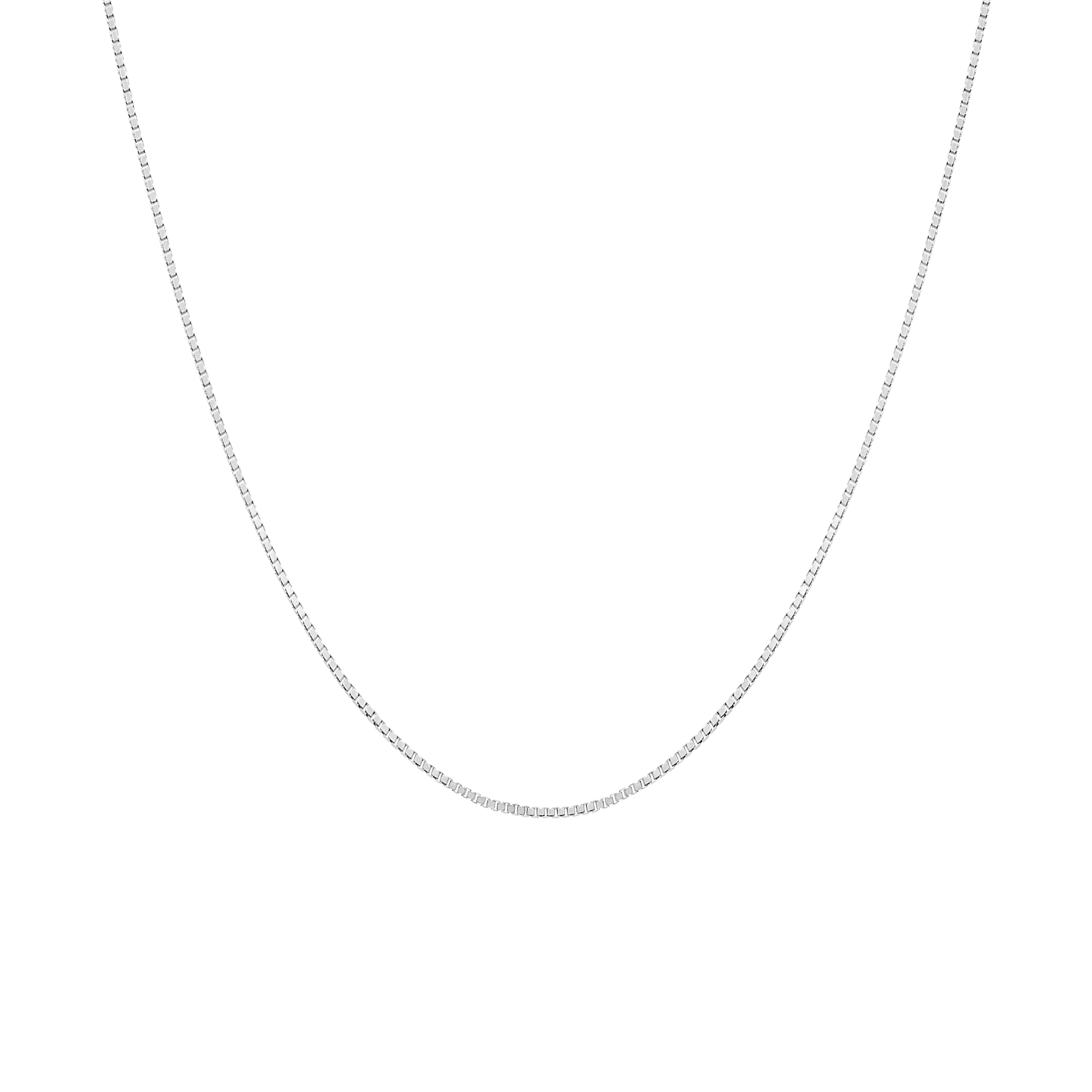 Veneziakedja 41cm 18K vitguld