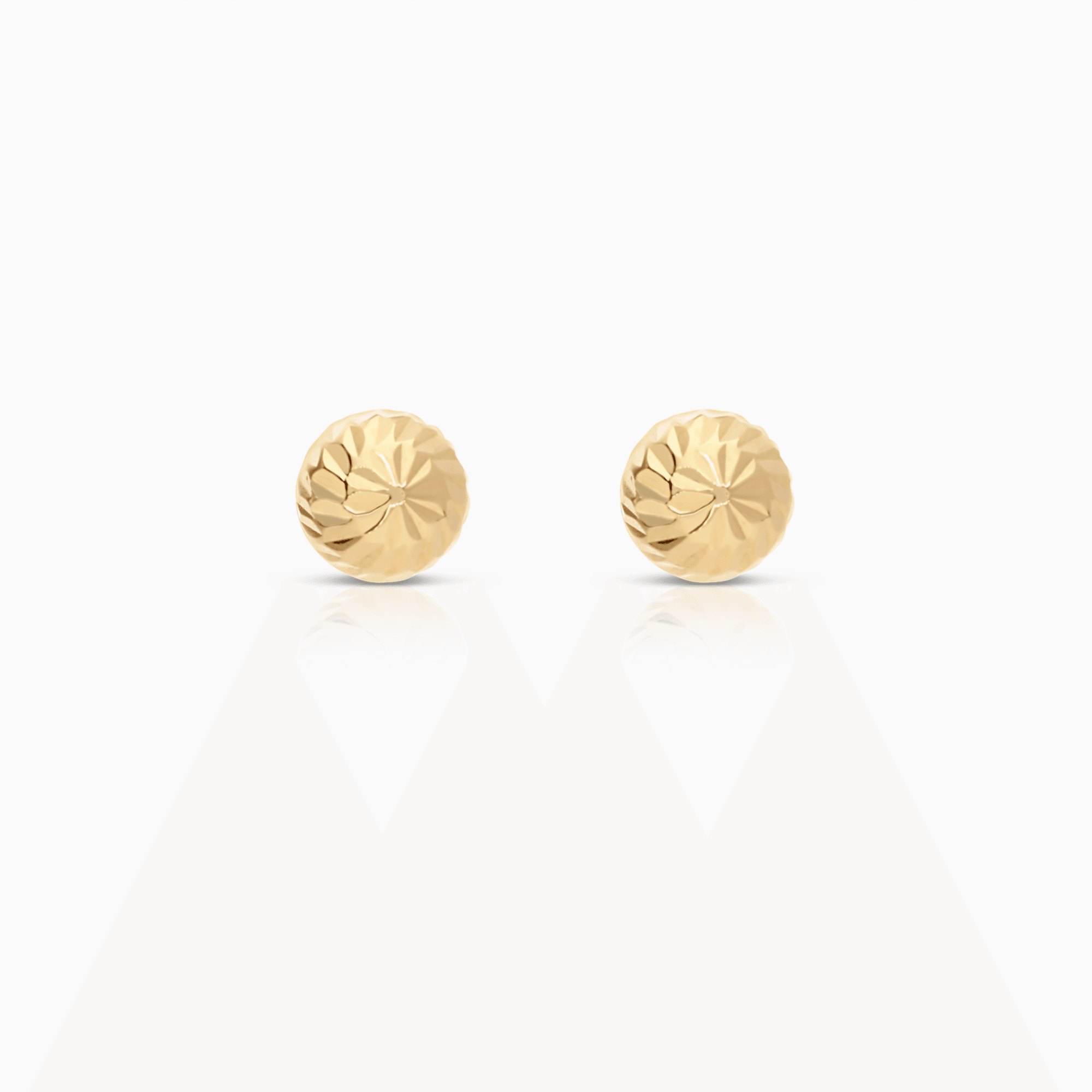 Gold Earrings 0.63g 18K Gold