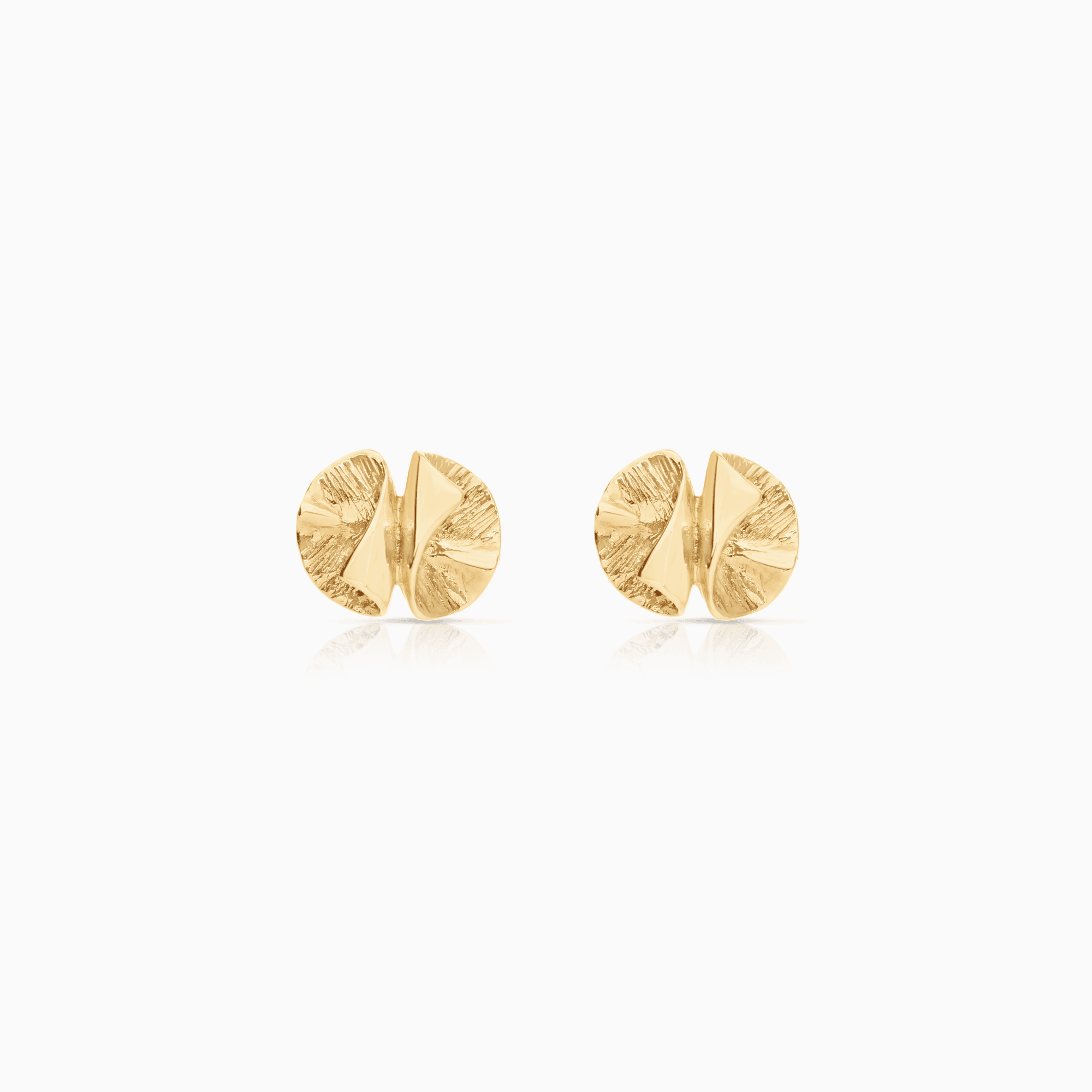 Gold earrings 2.02g 18K gold