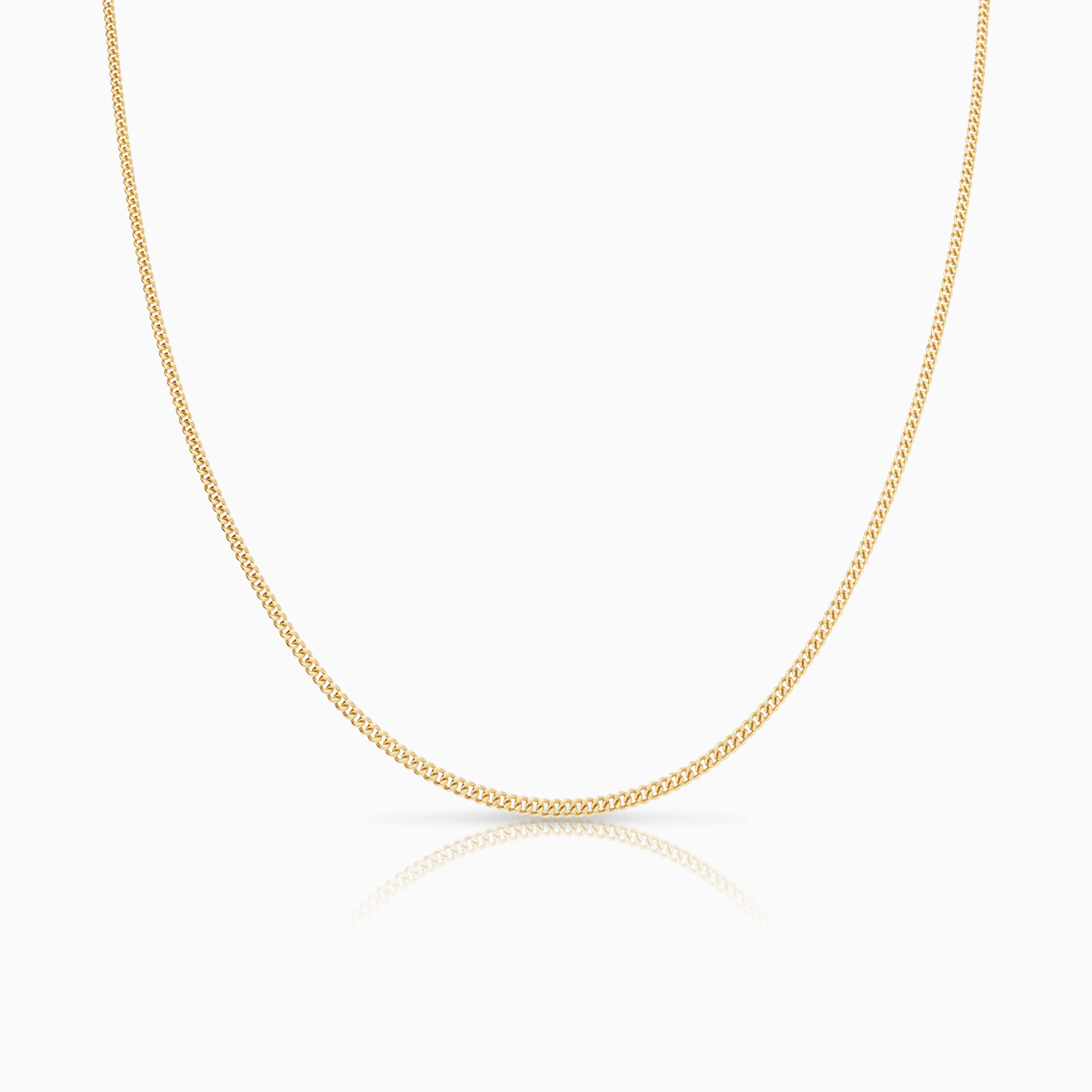 Pansarkedja 42,5cm 18K guld