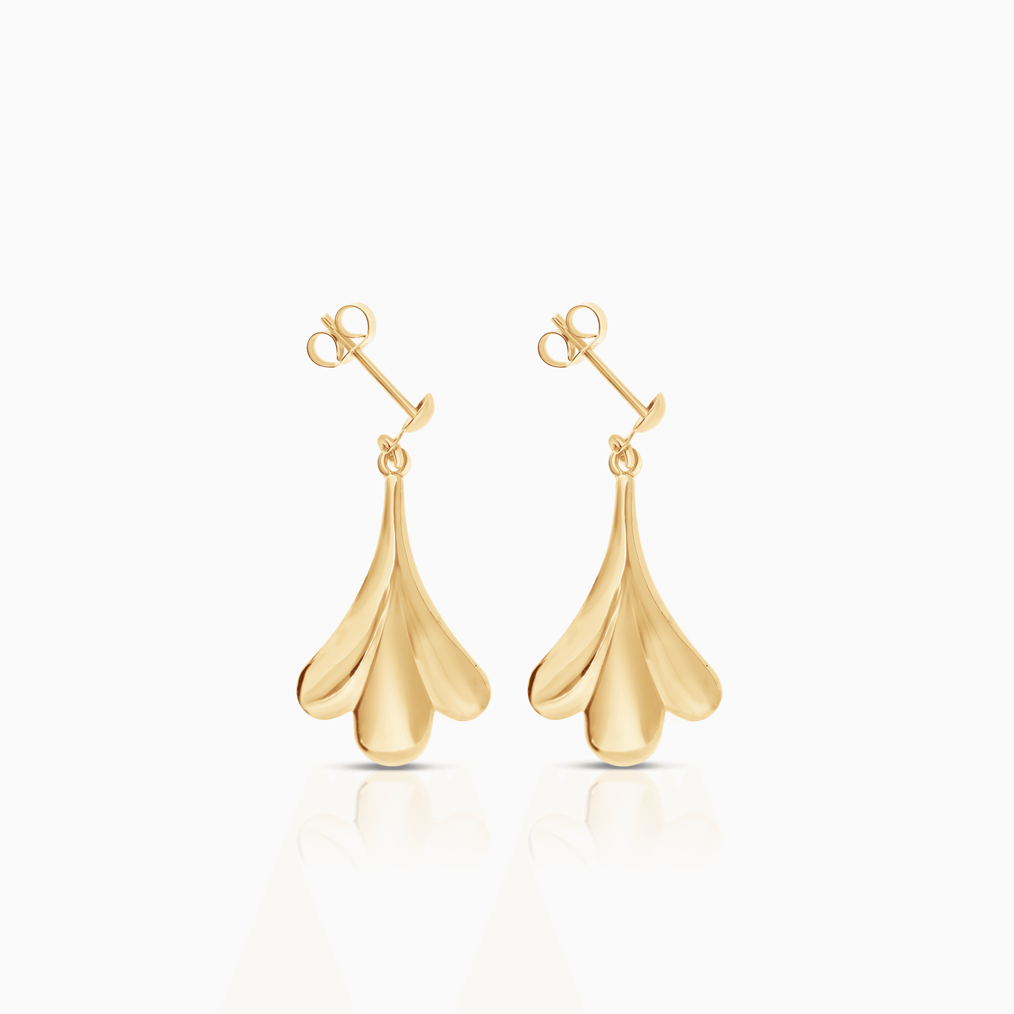 Guldörhängen 1,24g 18K guld