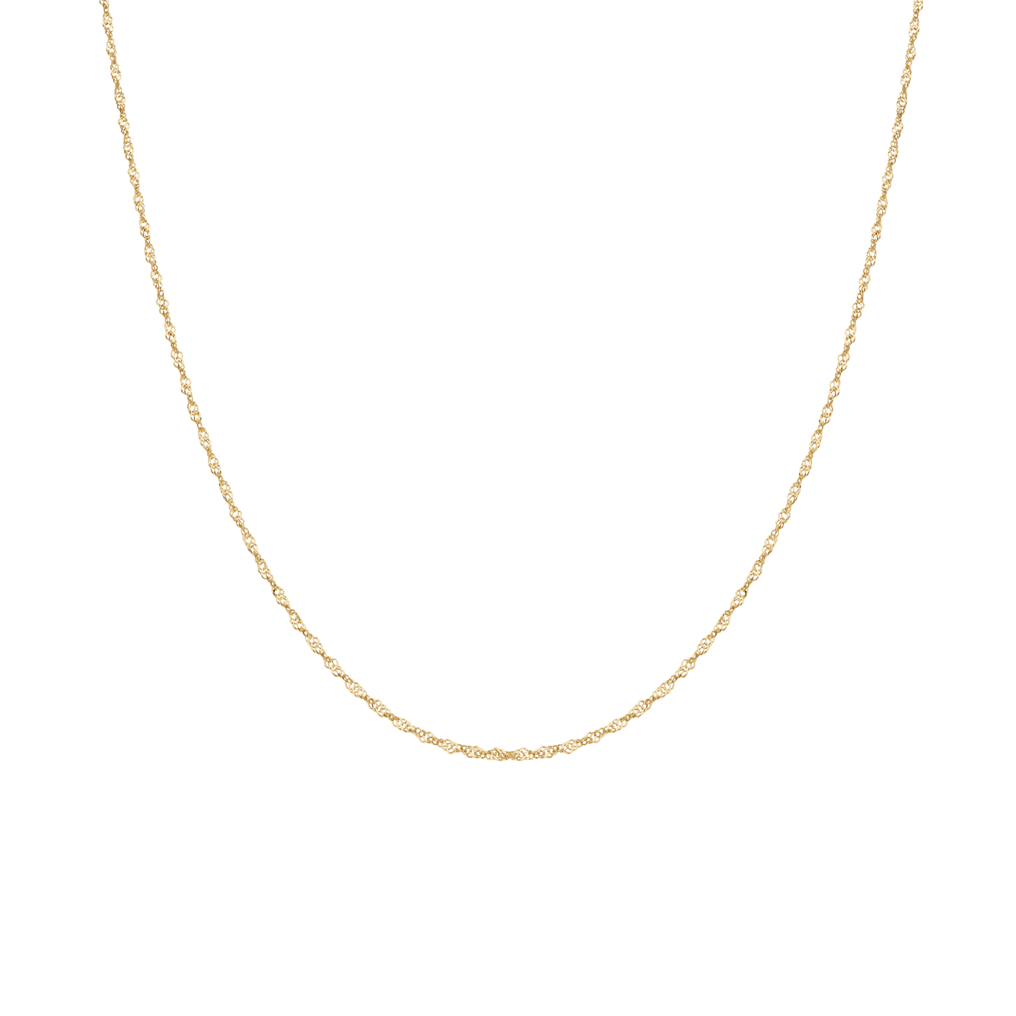 Singapore necklace 46.0cm 18K gold