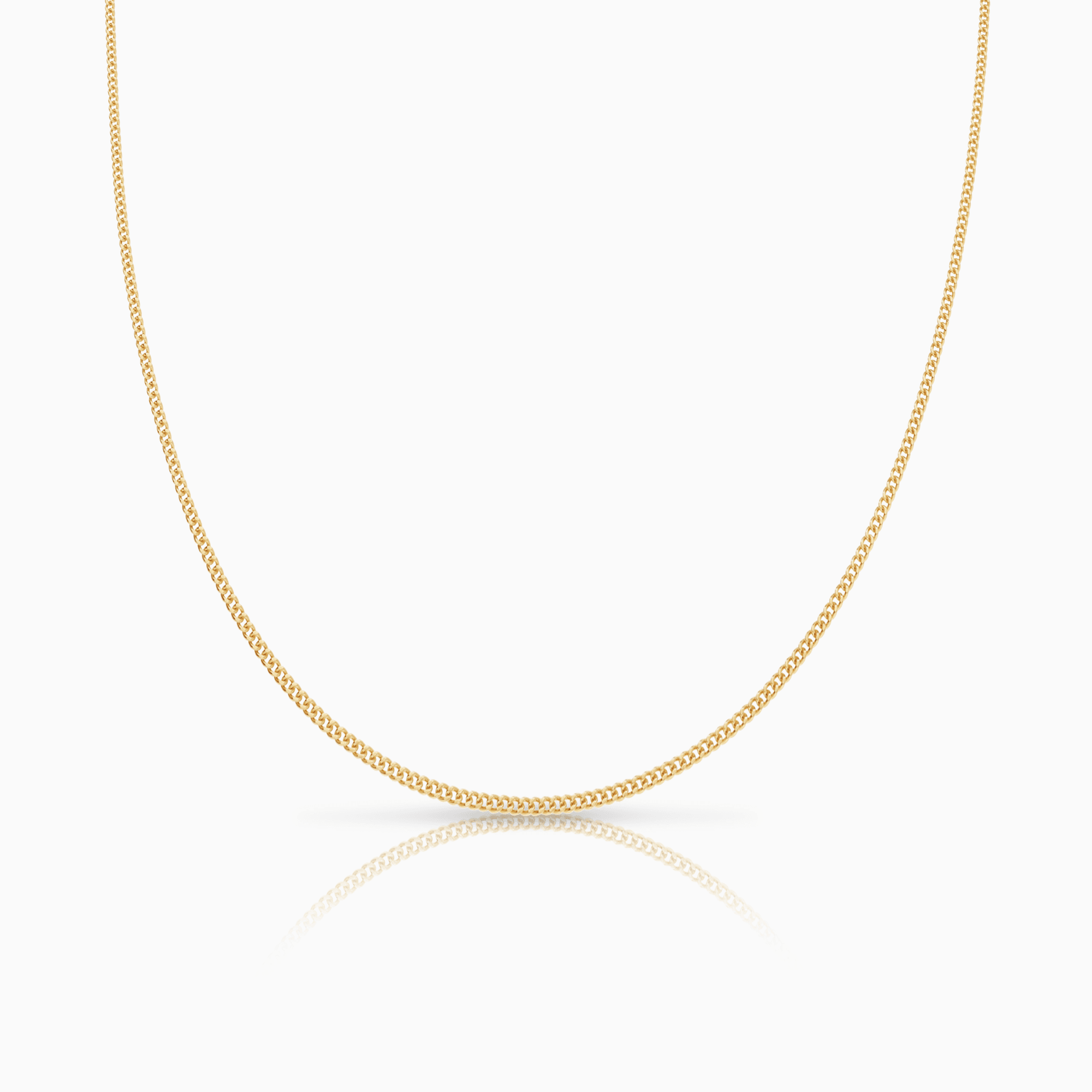 Pansarkedja 41cm 18K guld