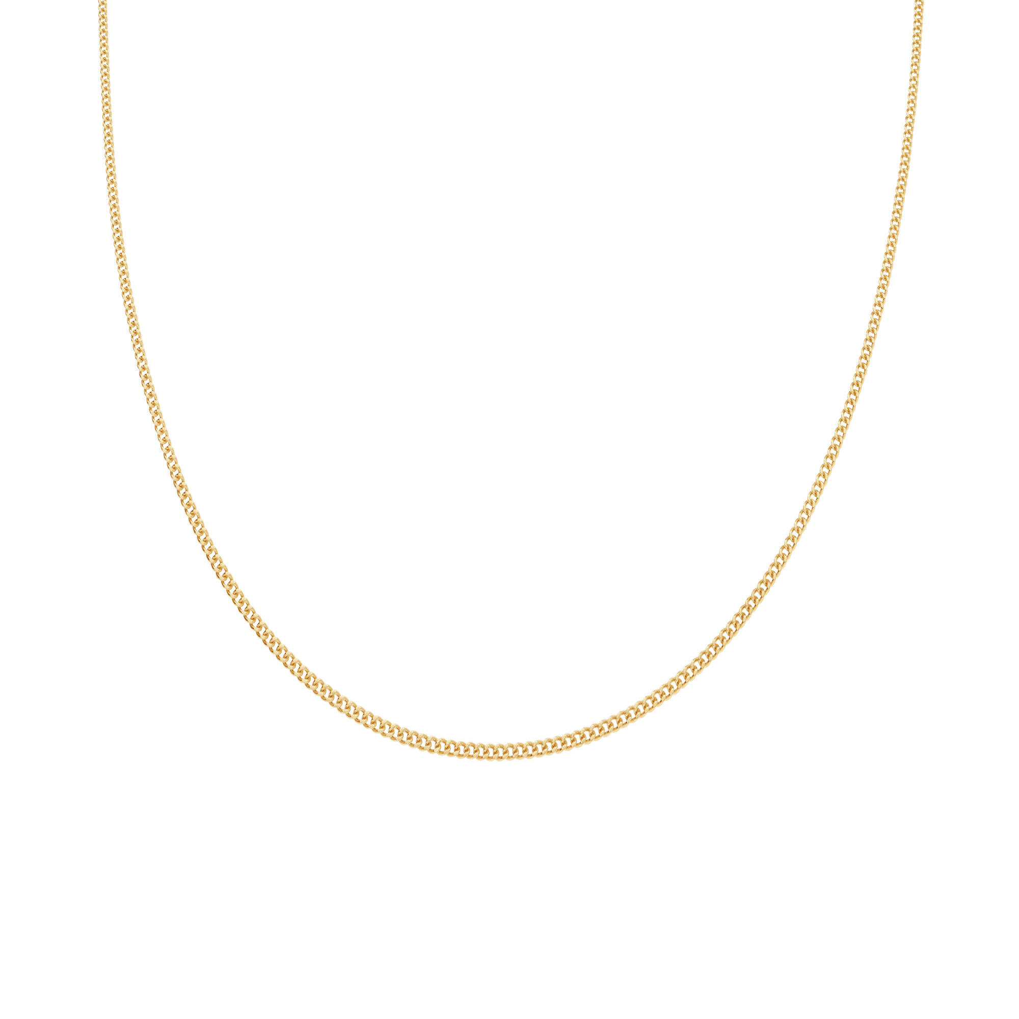Pansarkedja 41cm 18K guld