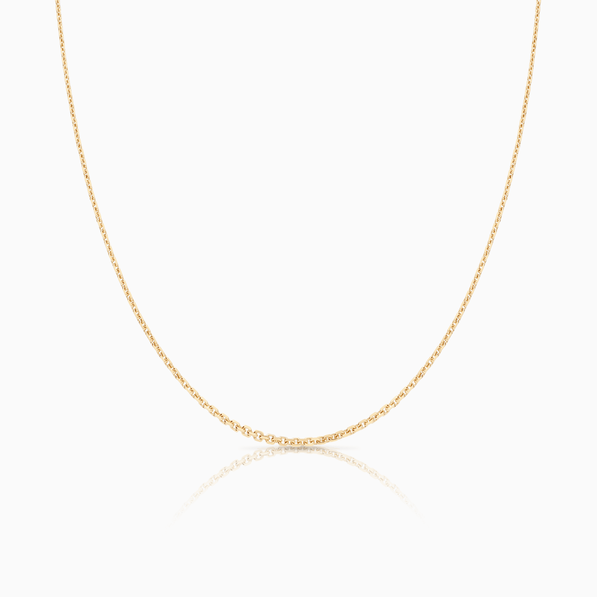 Cable chain 39.5cm 18K gold