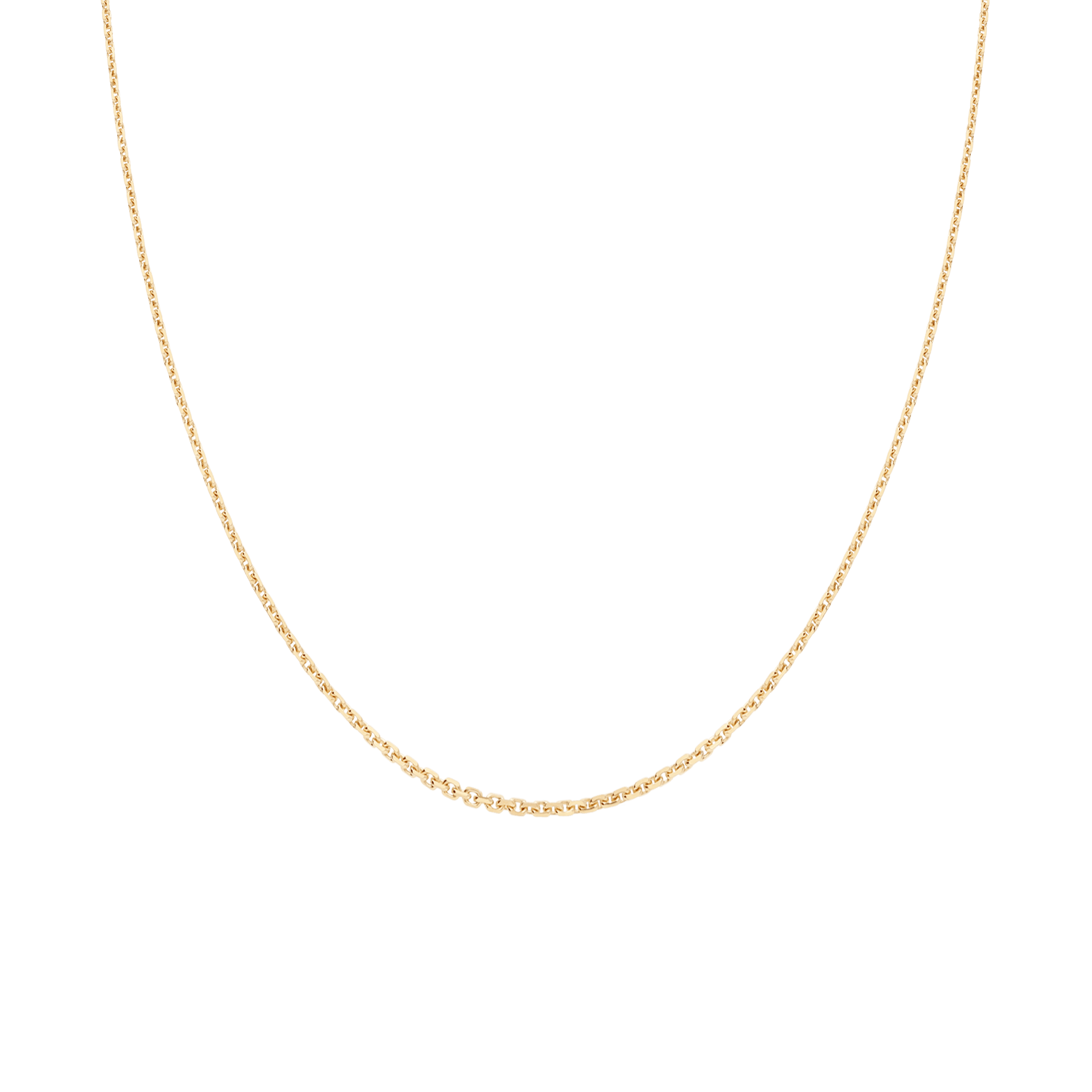 Cable chain 39.5cm 18K gold