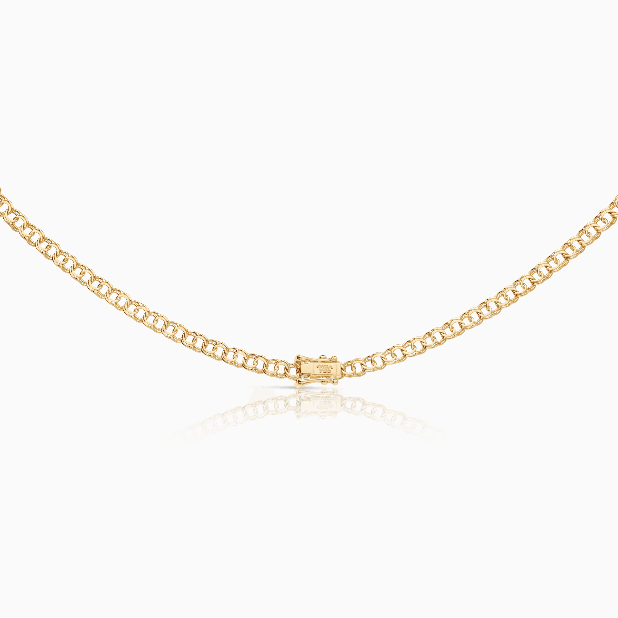 Bismarck necklace 12.90g 18K gold