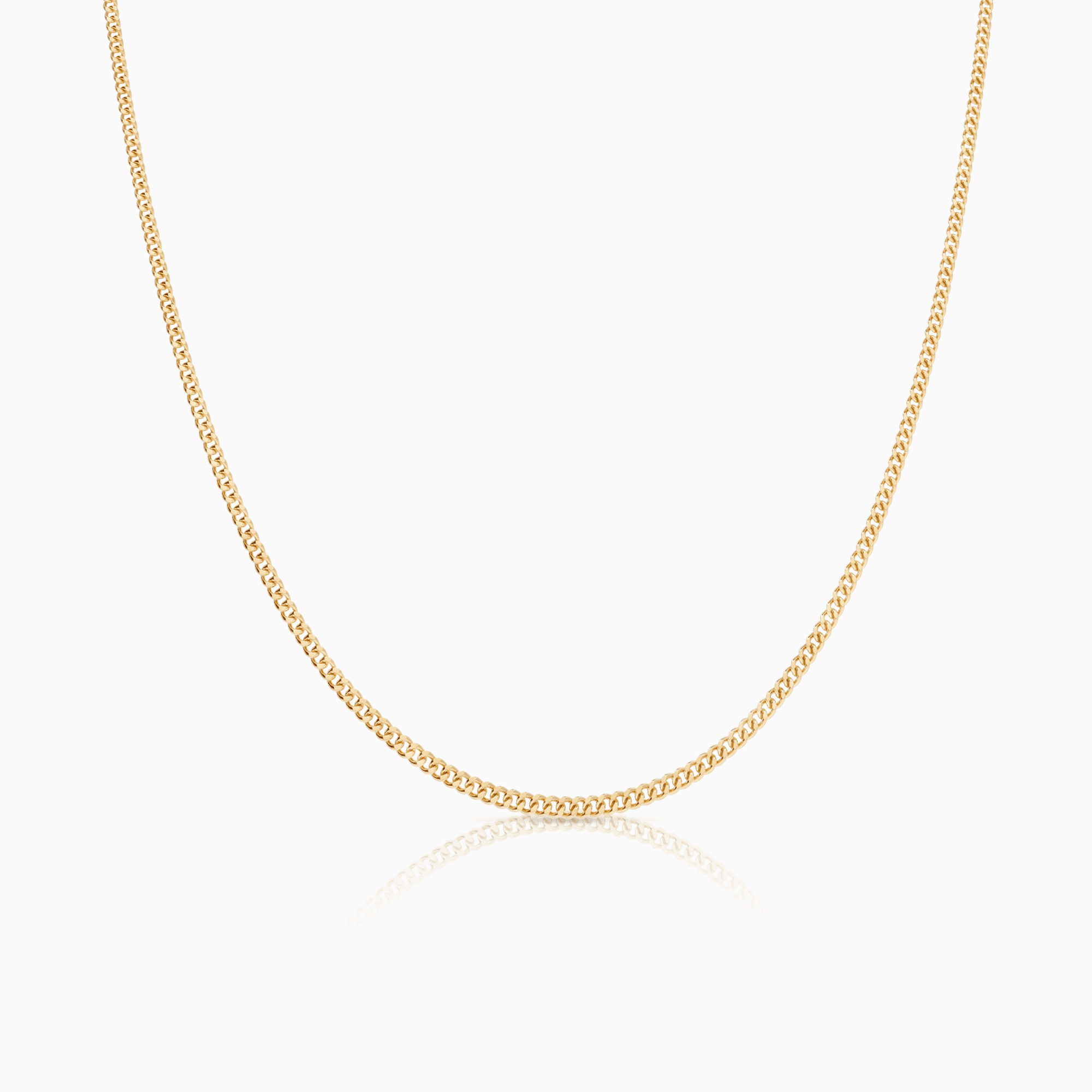 Pansarkedja 42,5cm 18K guld