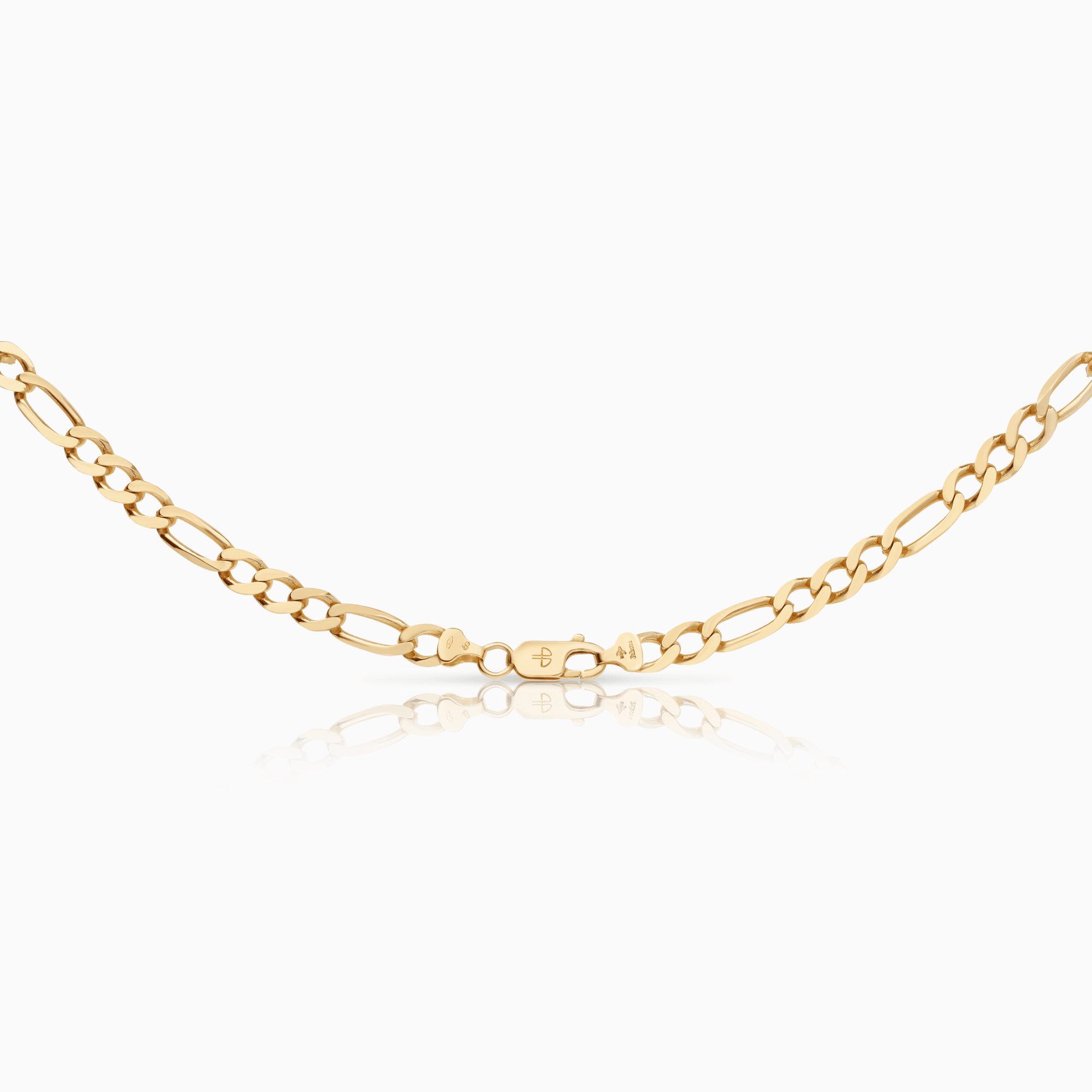 Figaro chain 23.01g 18K gold