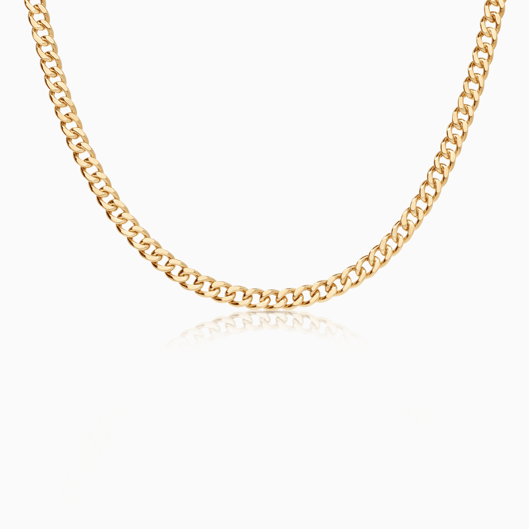 Curb chain 12.96g 18K gold