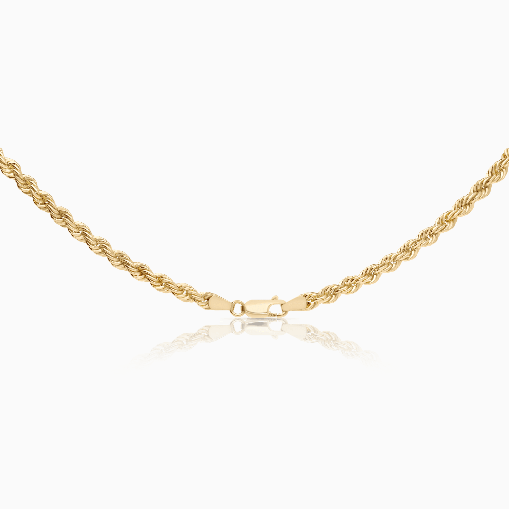 Rope necklace 11.85g 18K gold