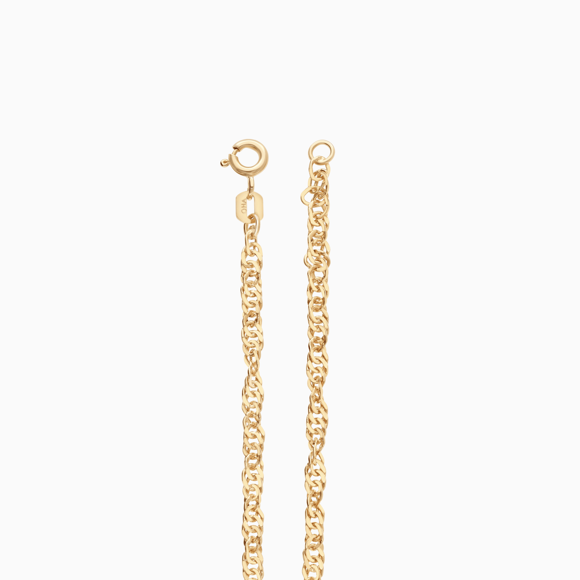 Singapore bracelet 3.01g 18K gold