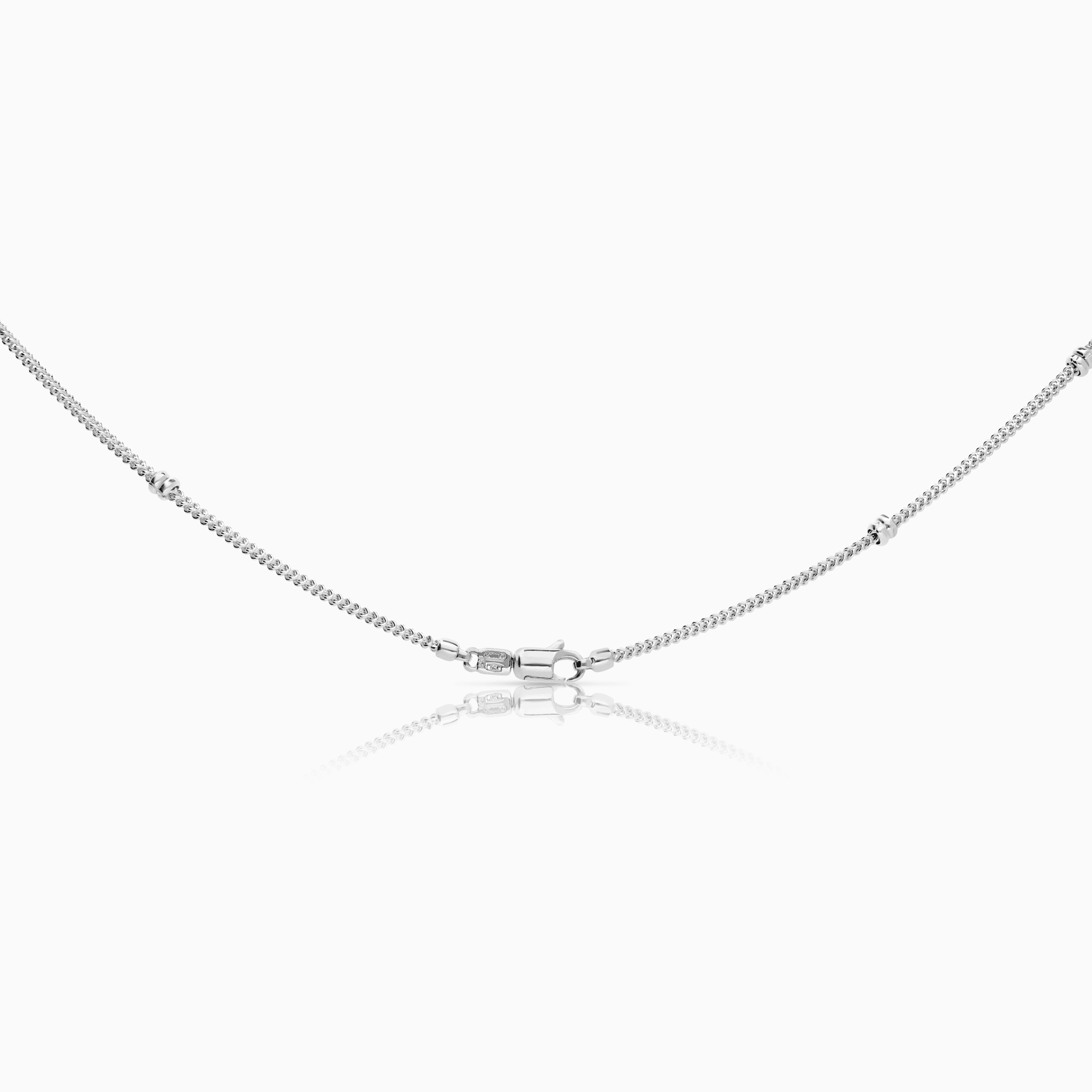 Fantasy link 7.88g 18K white gold