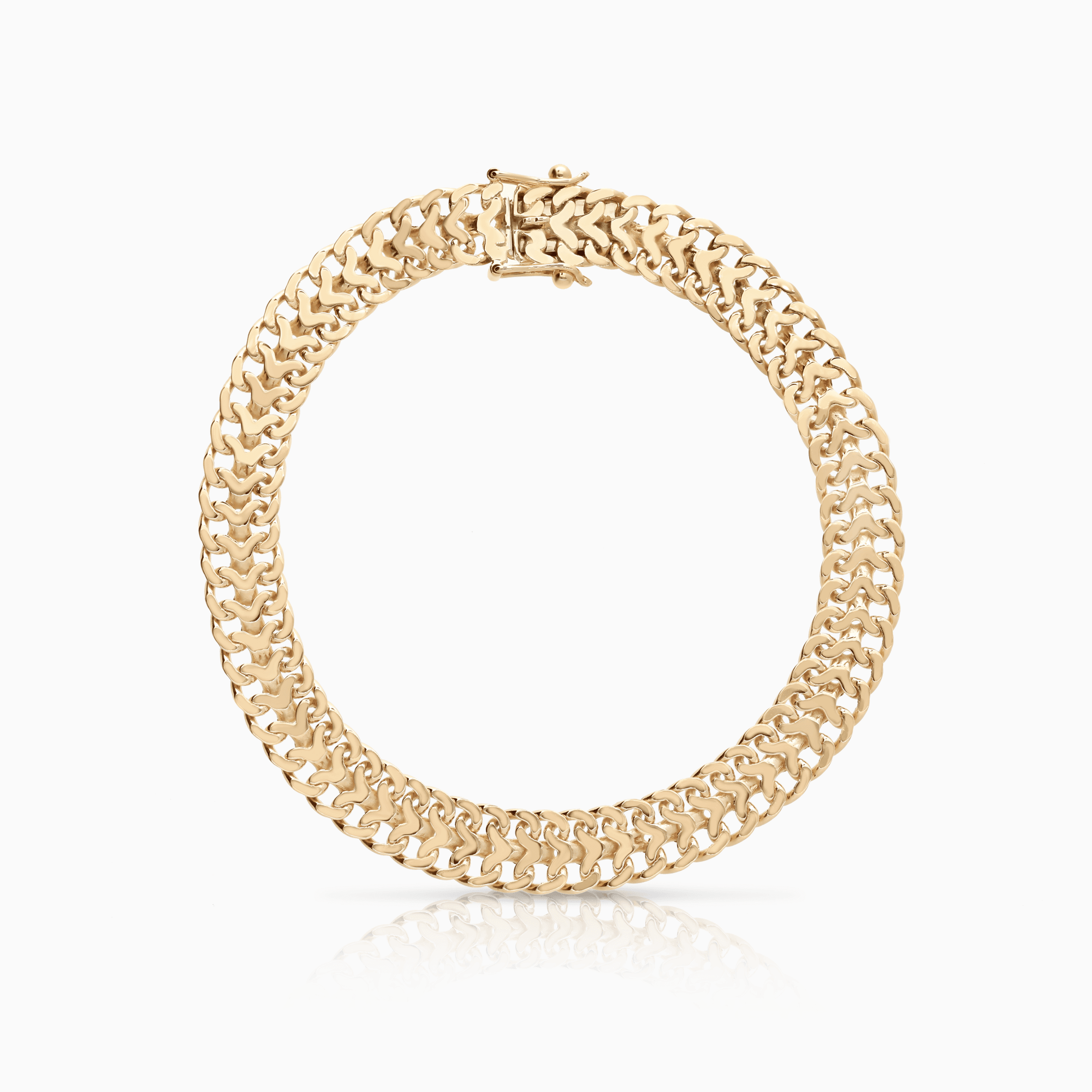 Armband fiskben 13,82g 18K guld