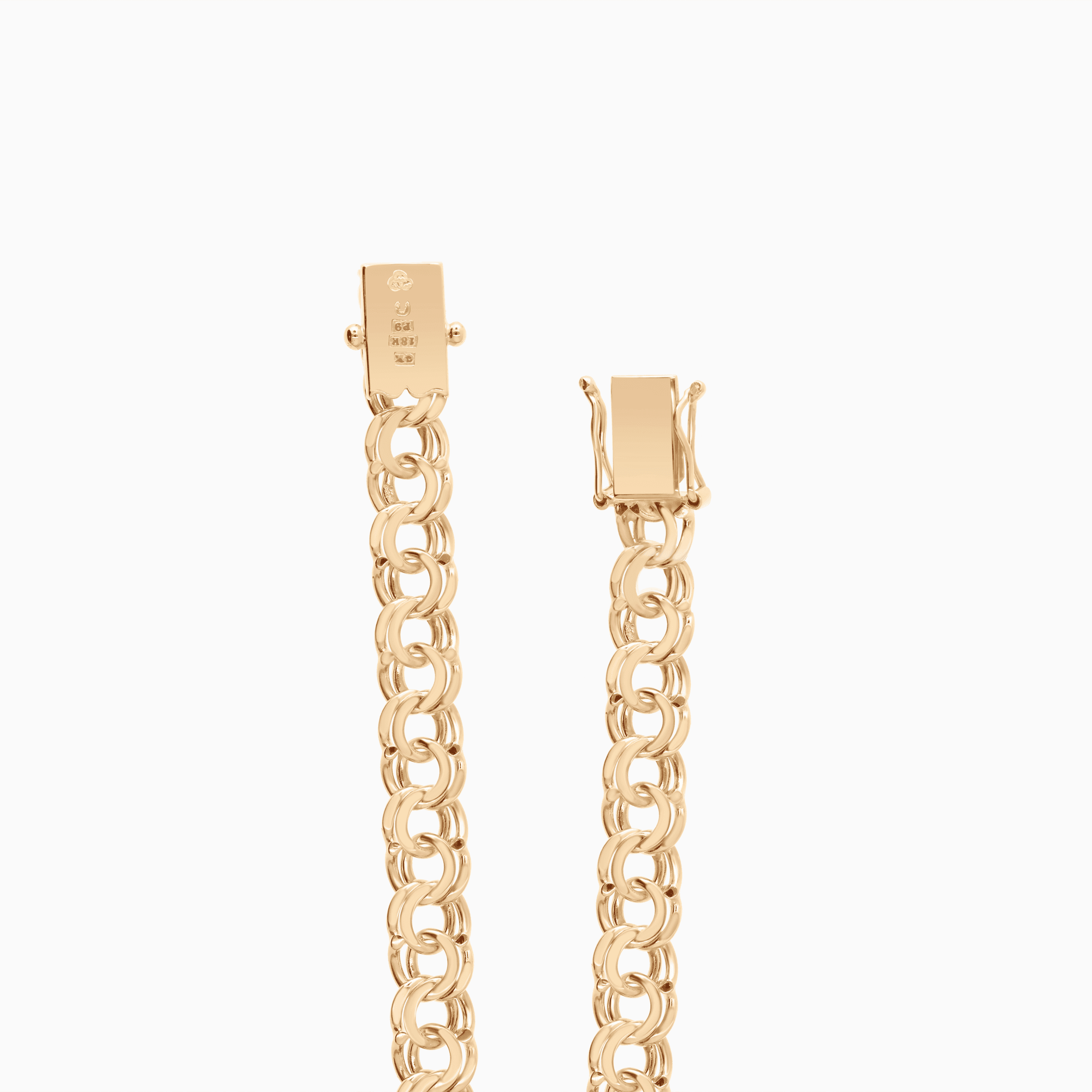 Bismarck bracelet 19.37g 18K gold