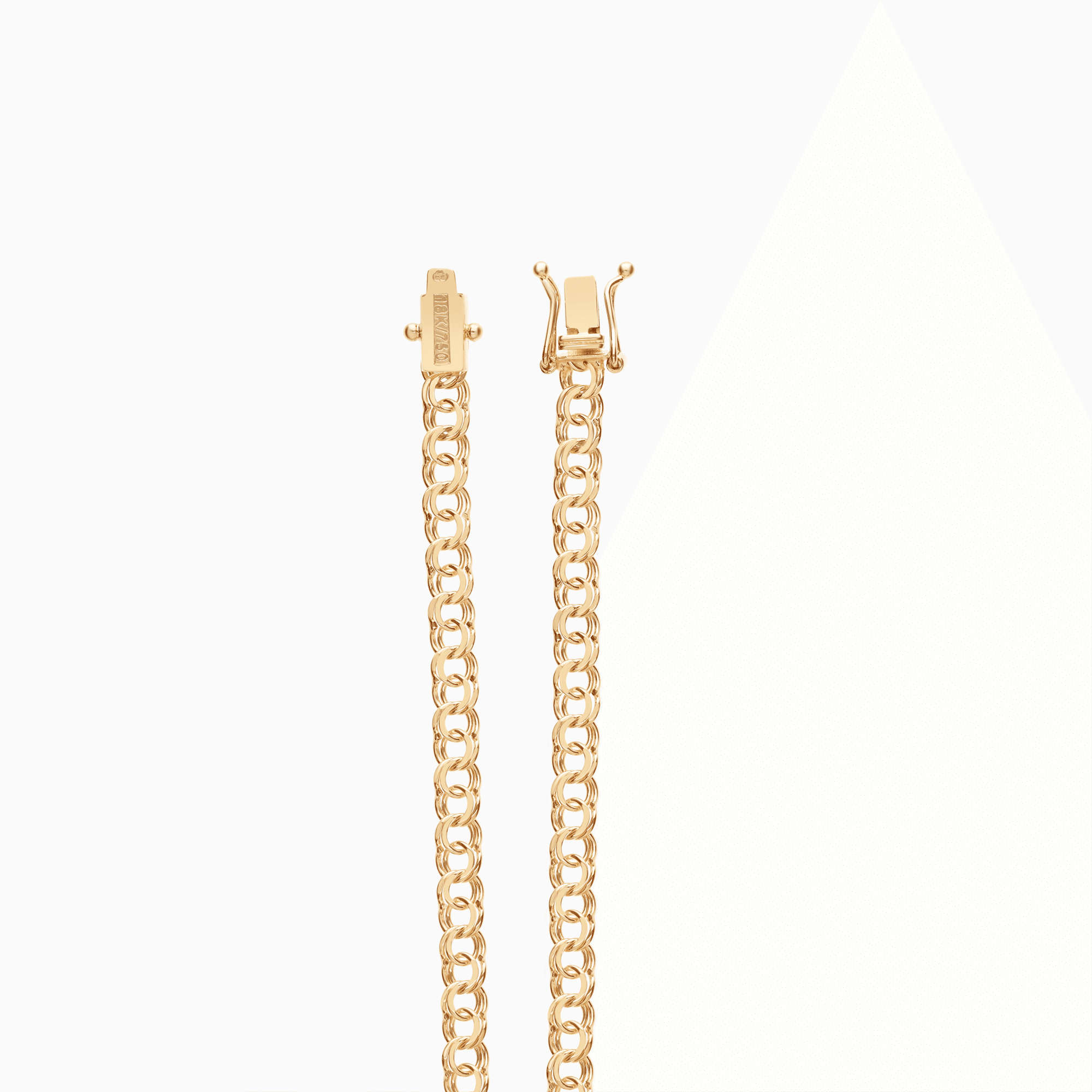Bismarck armband 4,50g 18K guld