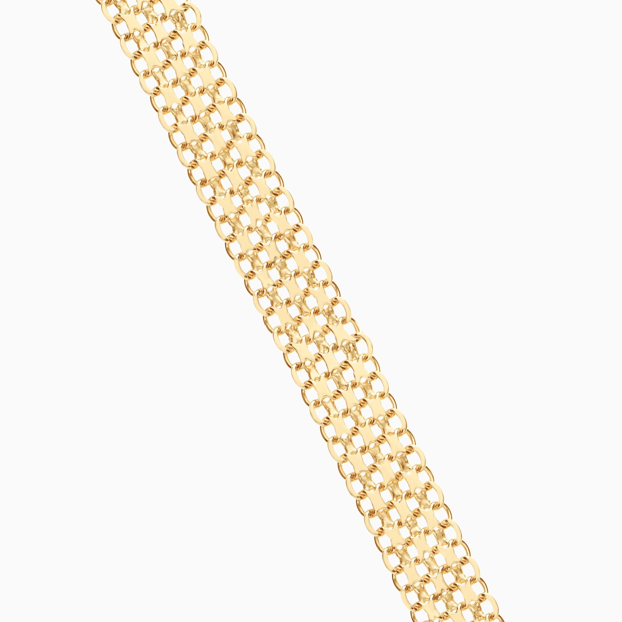 X-link bracelet 21.40g 18K gold