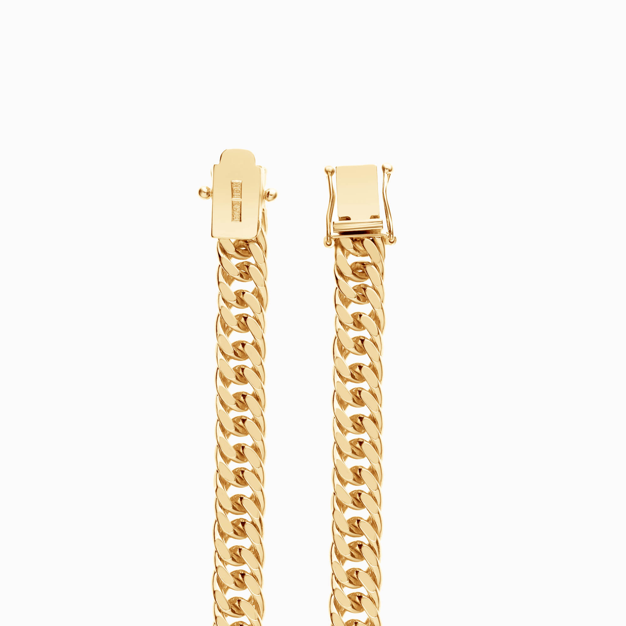 Curb bracelet 27.90g 18K gold