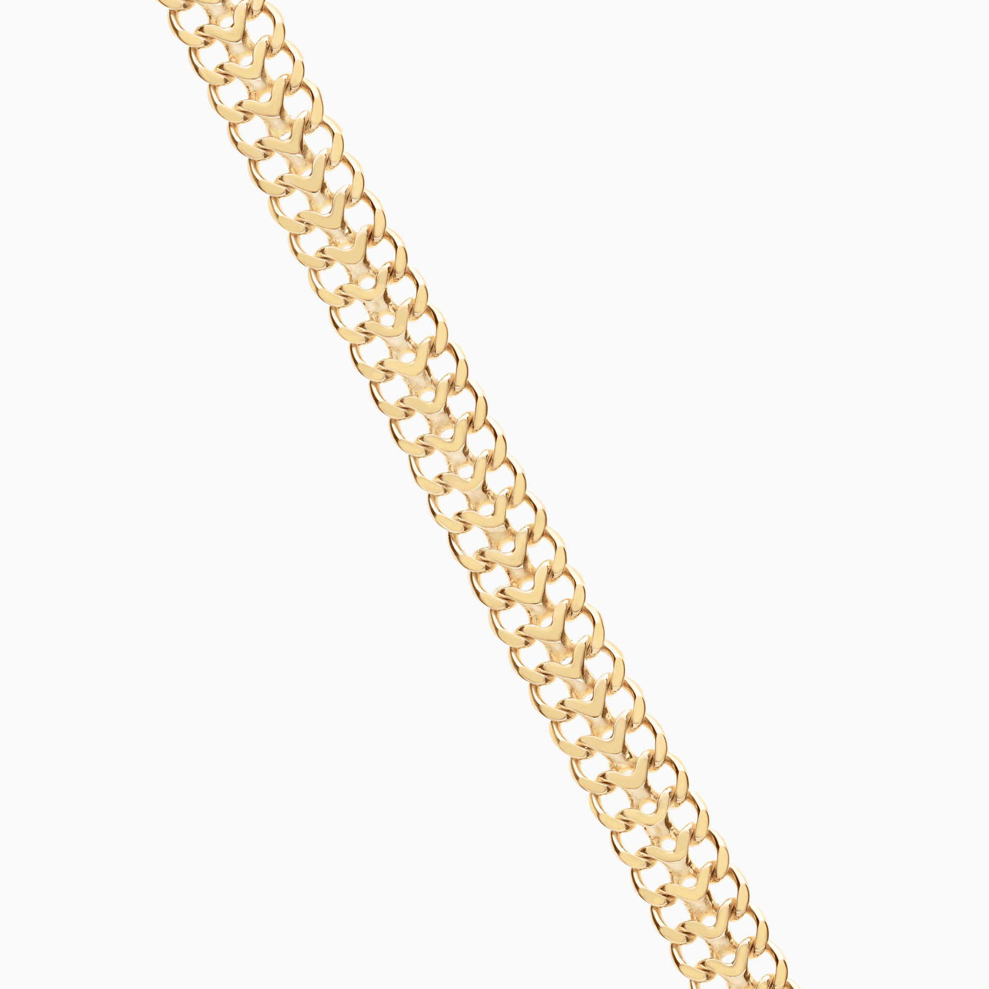 Armband fiskben 21,30g 18K