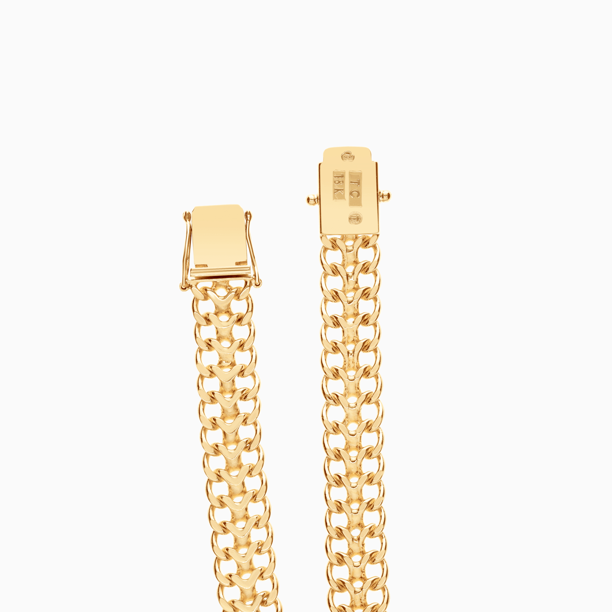 Armband fiskben 21,30g 18K
