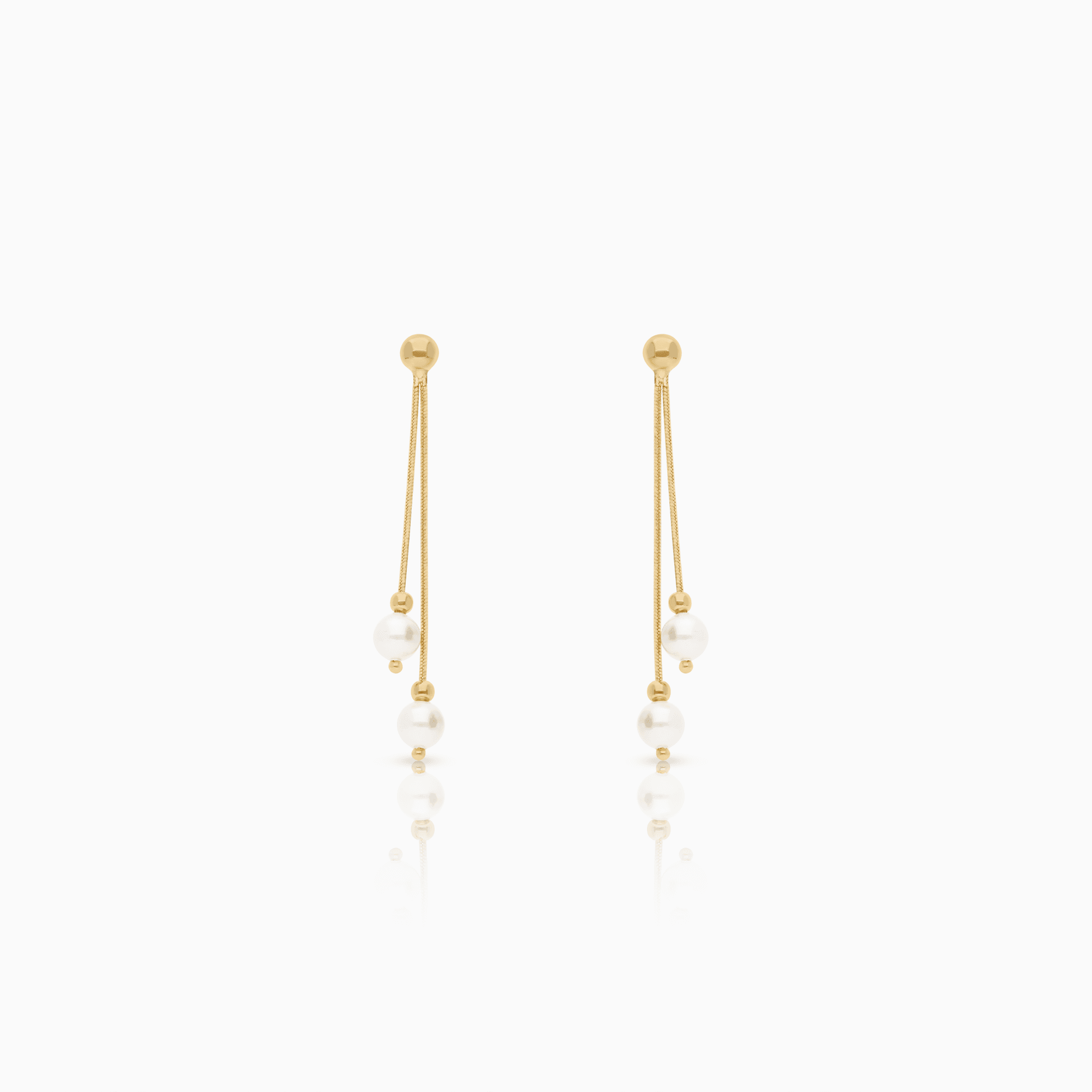 Pärlörhängen 3,20g 18K guld
