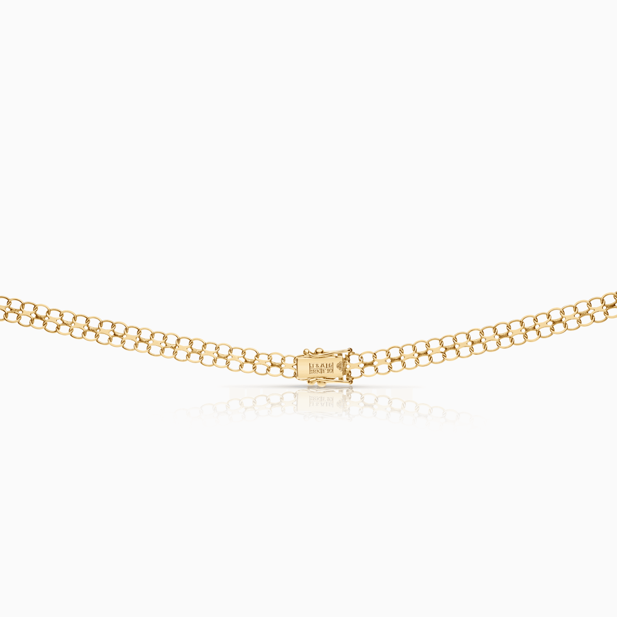 X-länk halsband 10,12g 18K guld