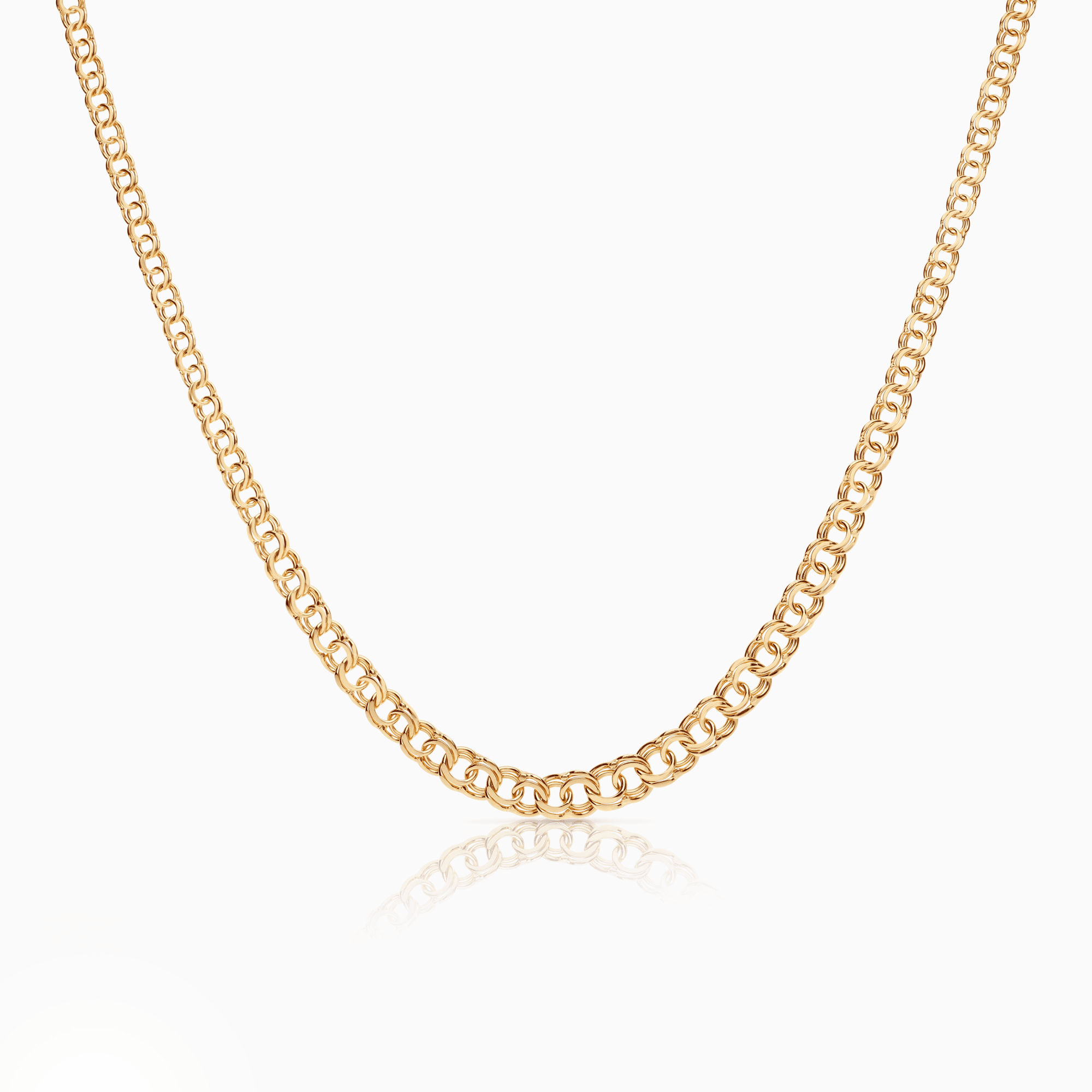 Bismarck necklace 10.92g 18K gold