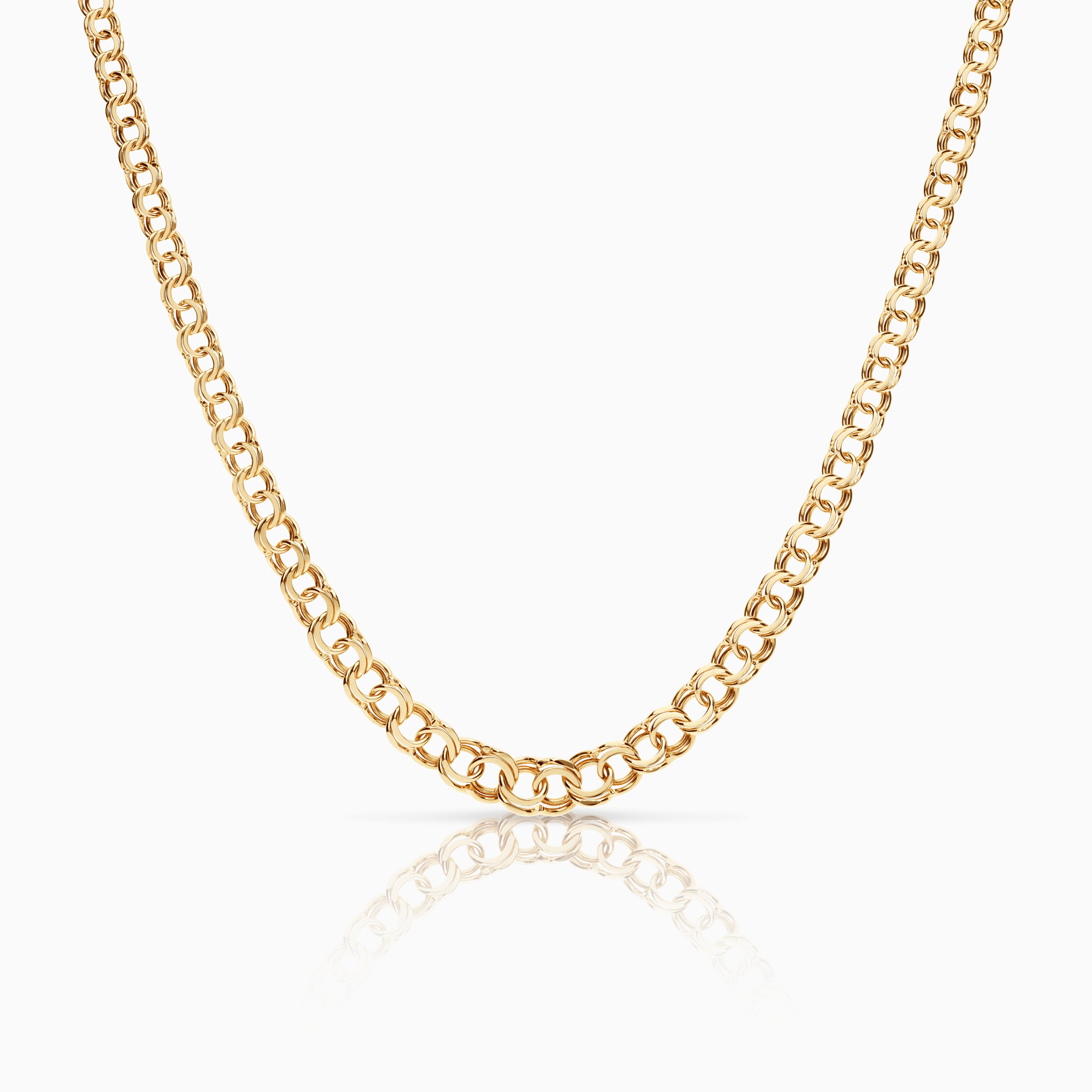 Bismarck necklace 21.20g 18K gold