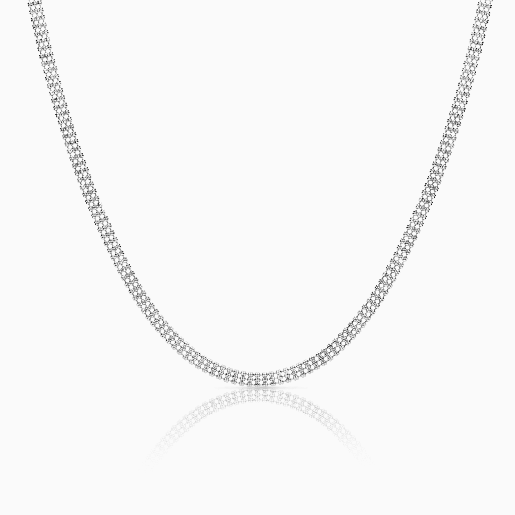 Fantasilänk 11,30g 18K vitguld