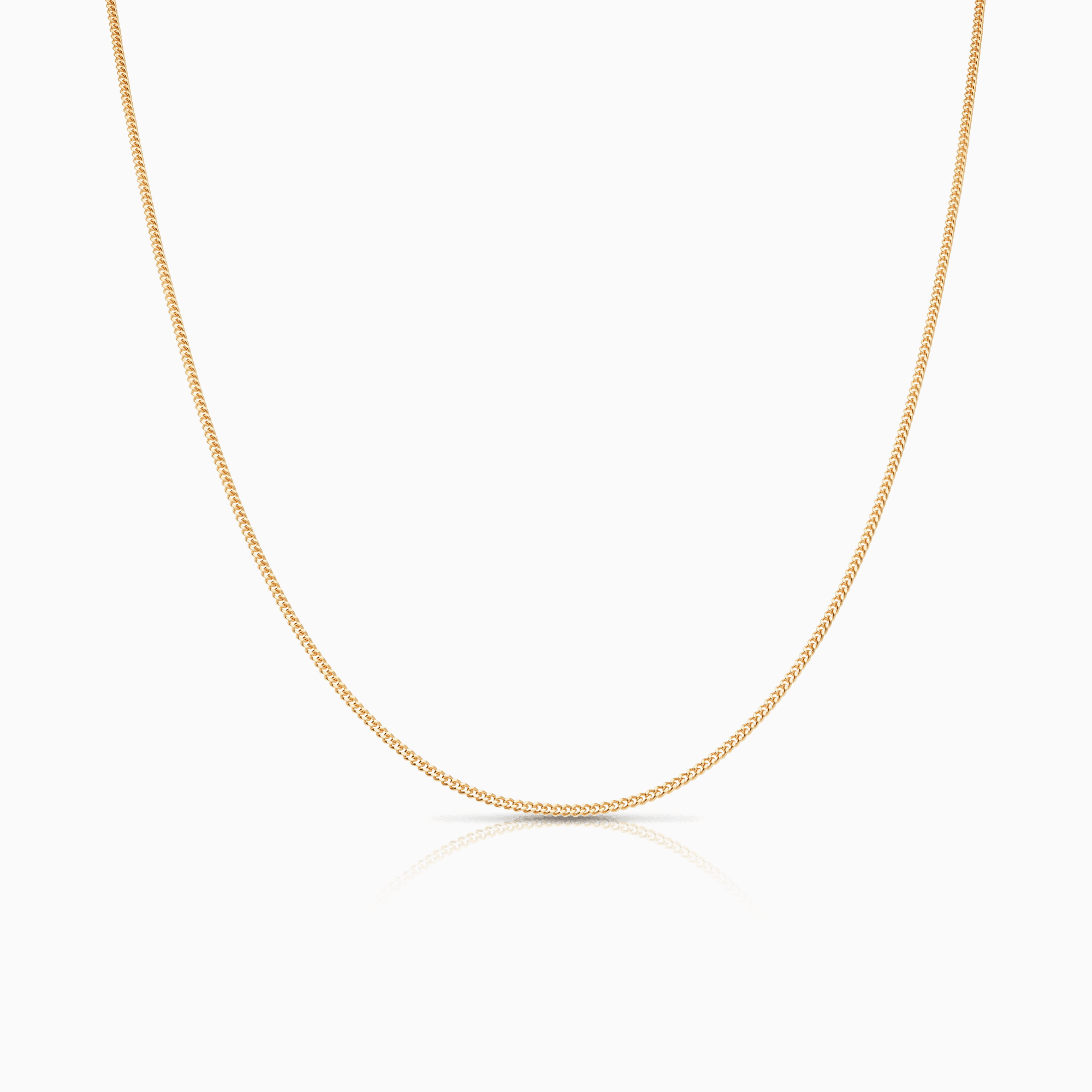 Pansarlänk 36cm 18K guld