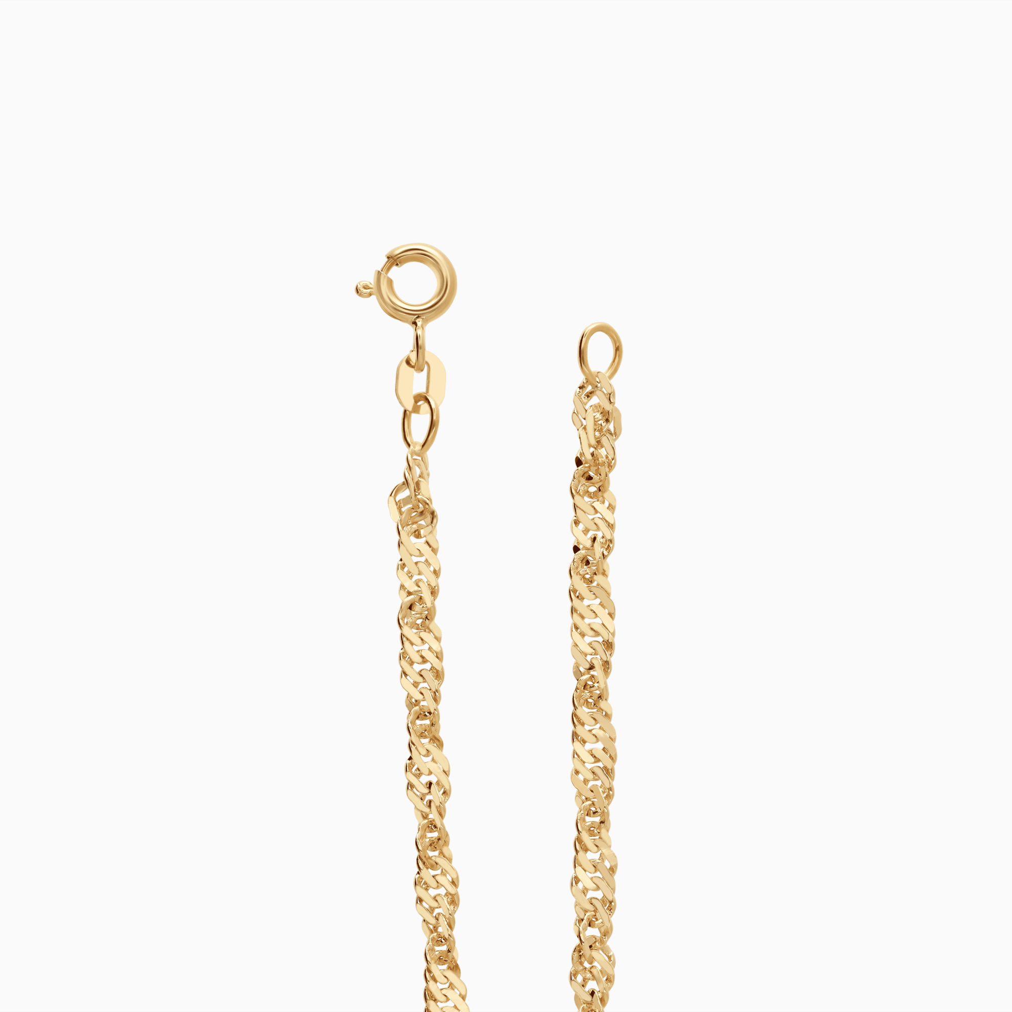Singapore Bracelet 3.28g 18K Gold