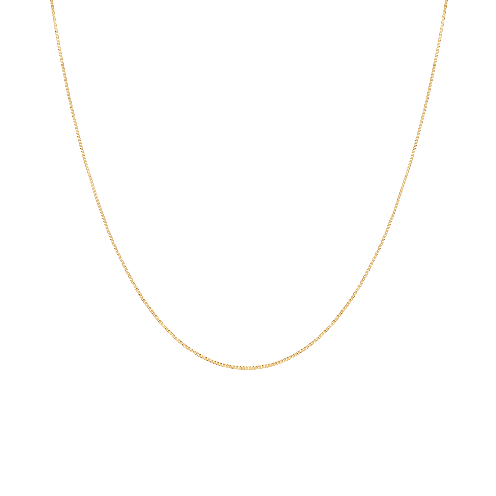 Veneziakedja 45cm 18K guld