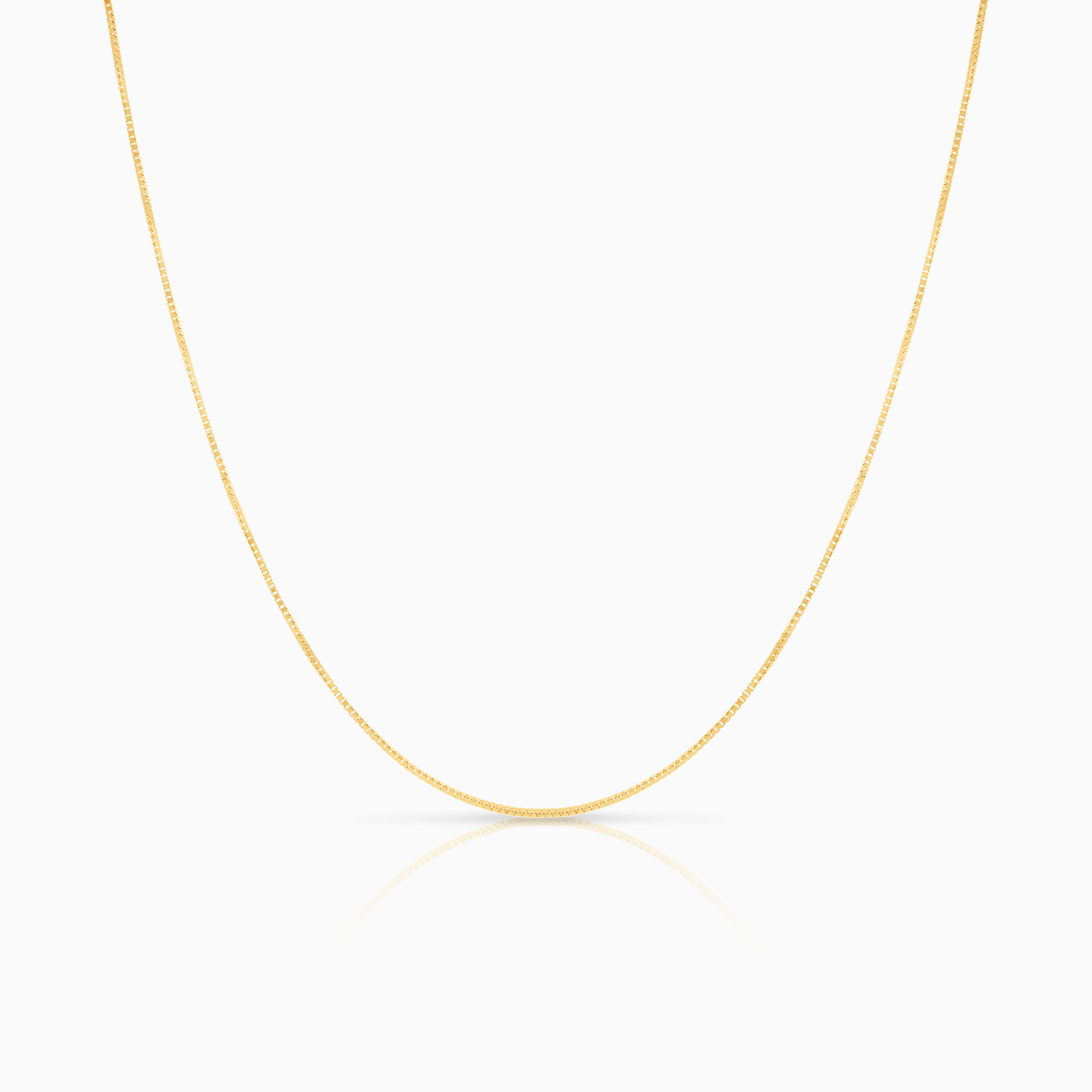 Venezialänk 45cm 18K guld