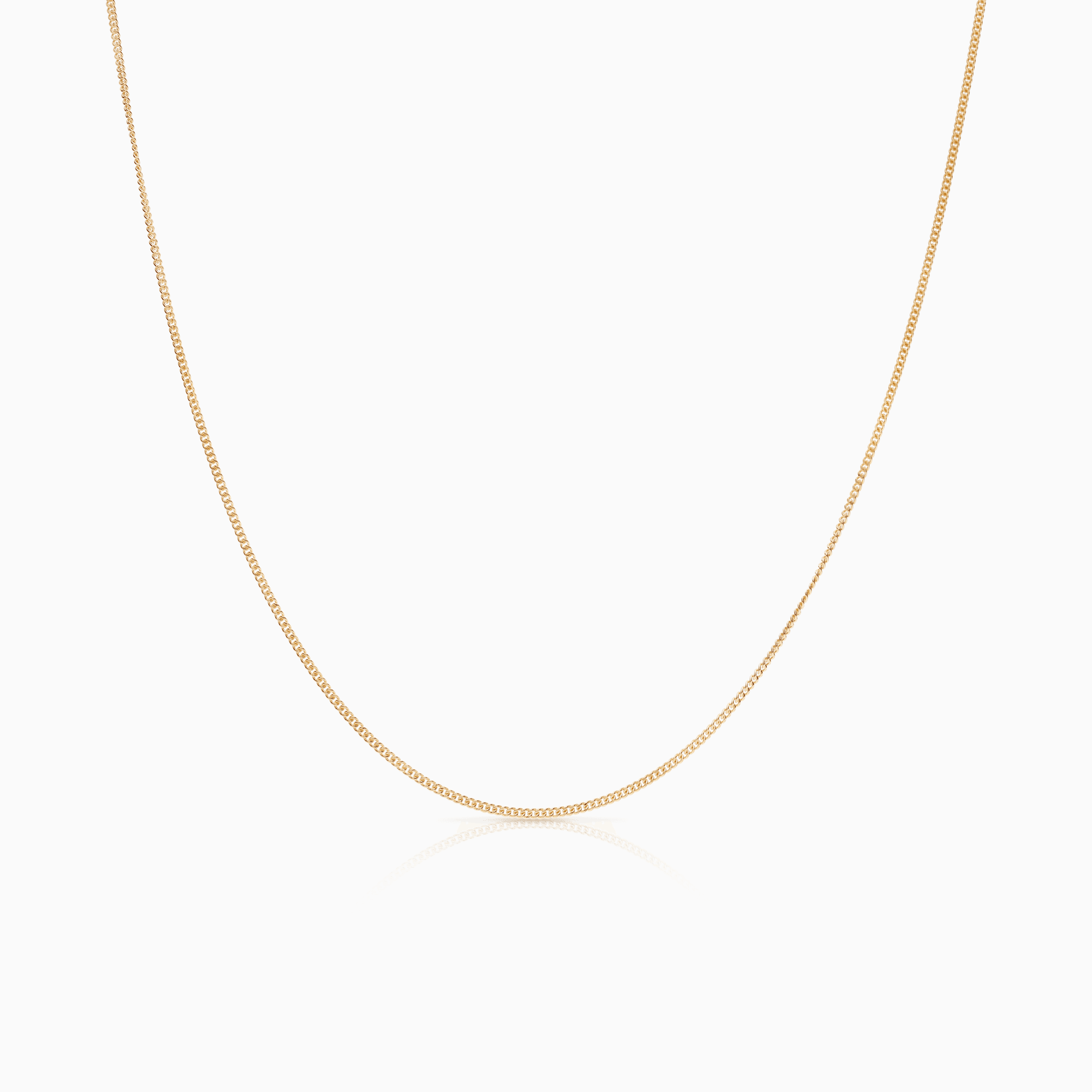 Pansarkedja 42cm 18K guld