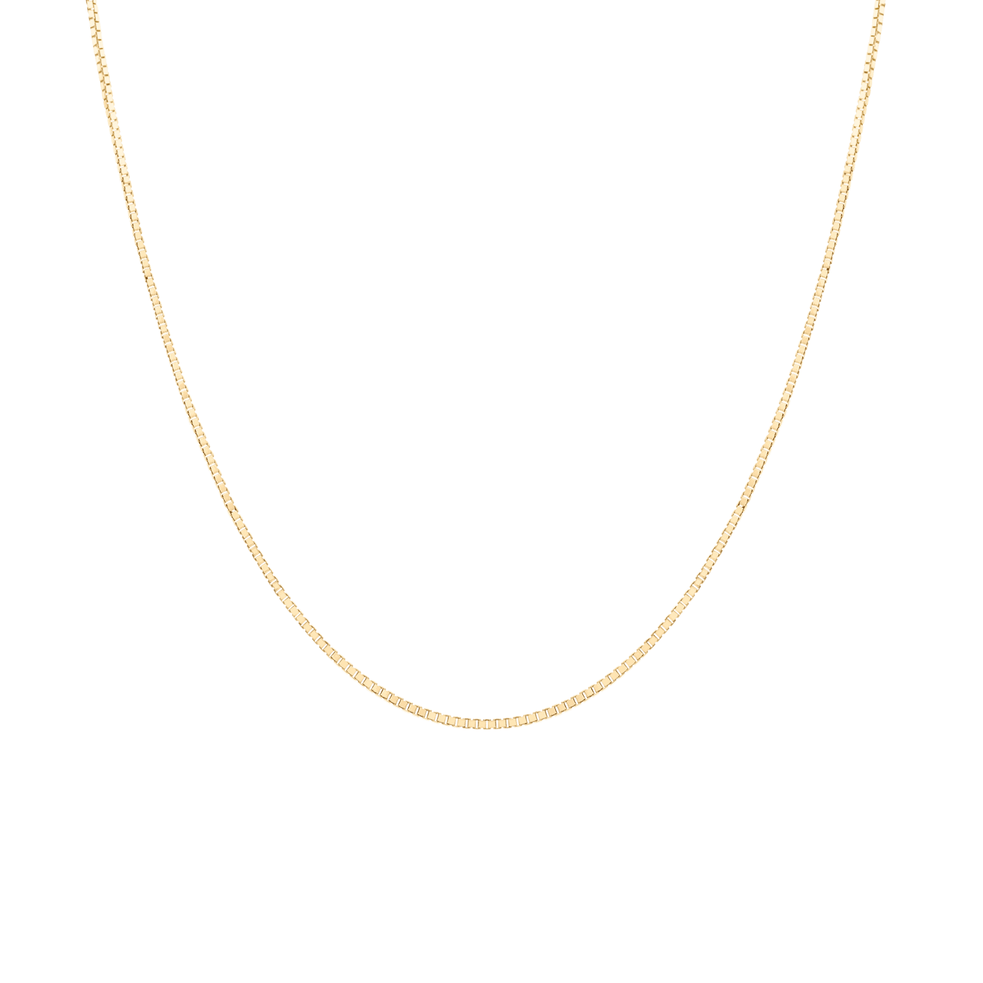 Veneziakedja 38cm 18K guld