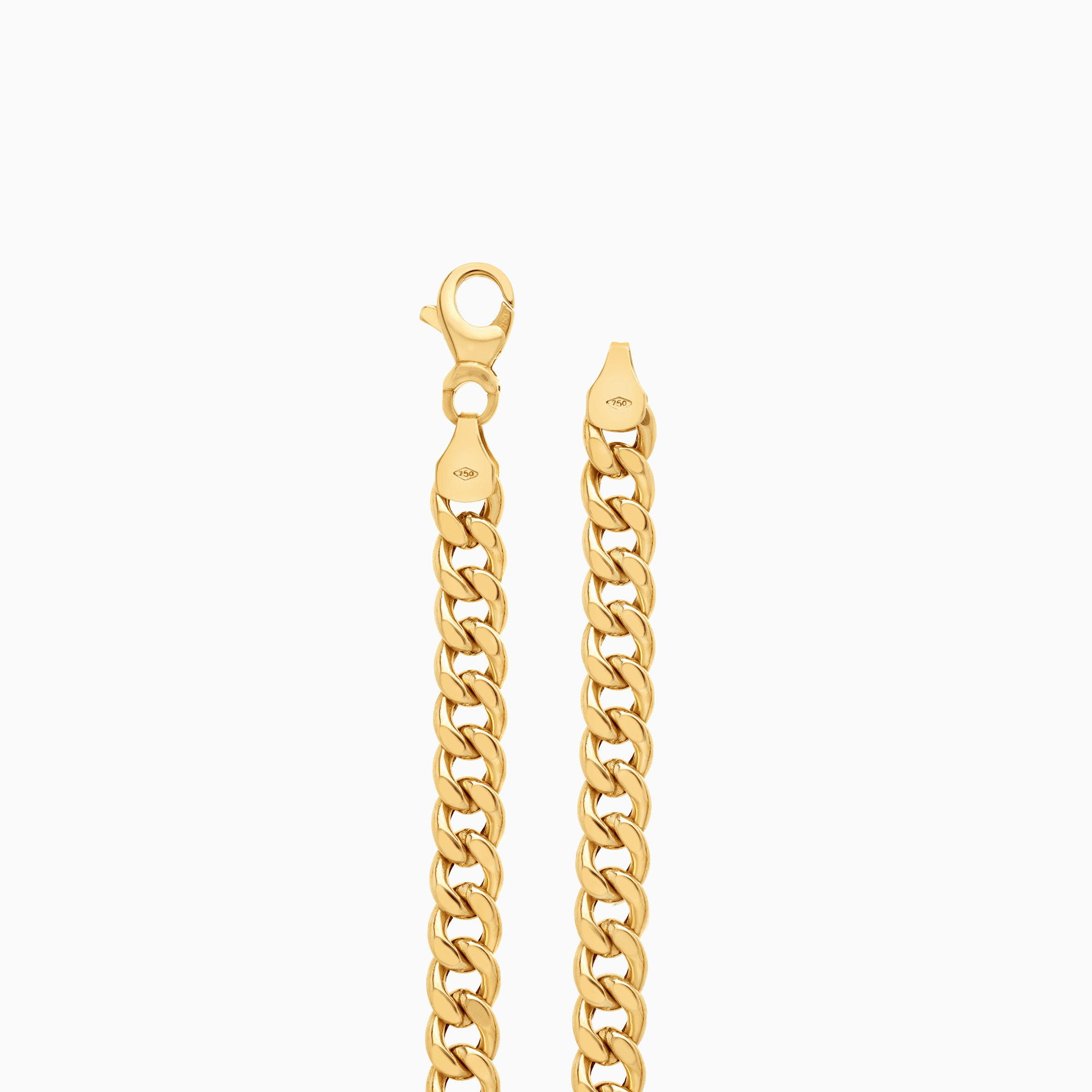 Curb Bracelet 14.10g 18K Gold