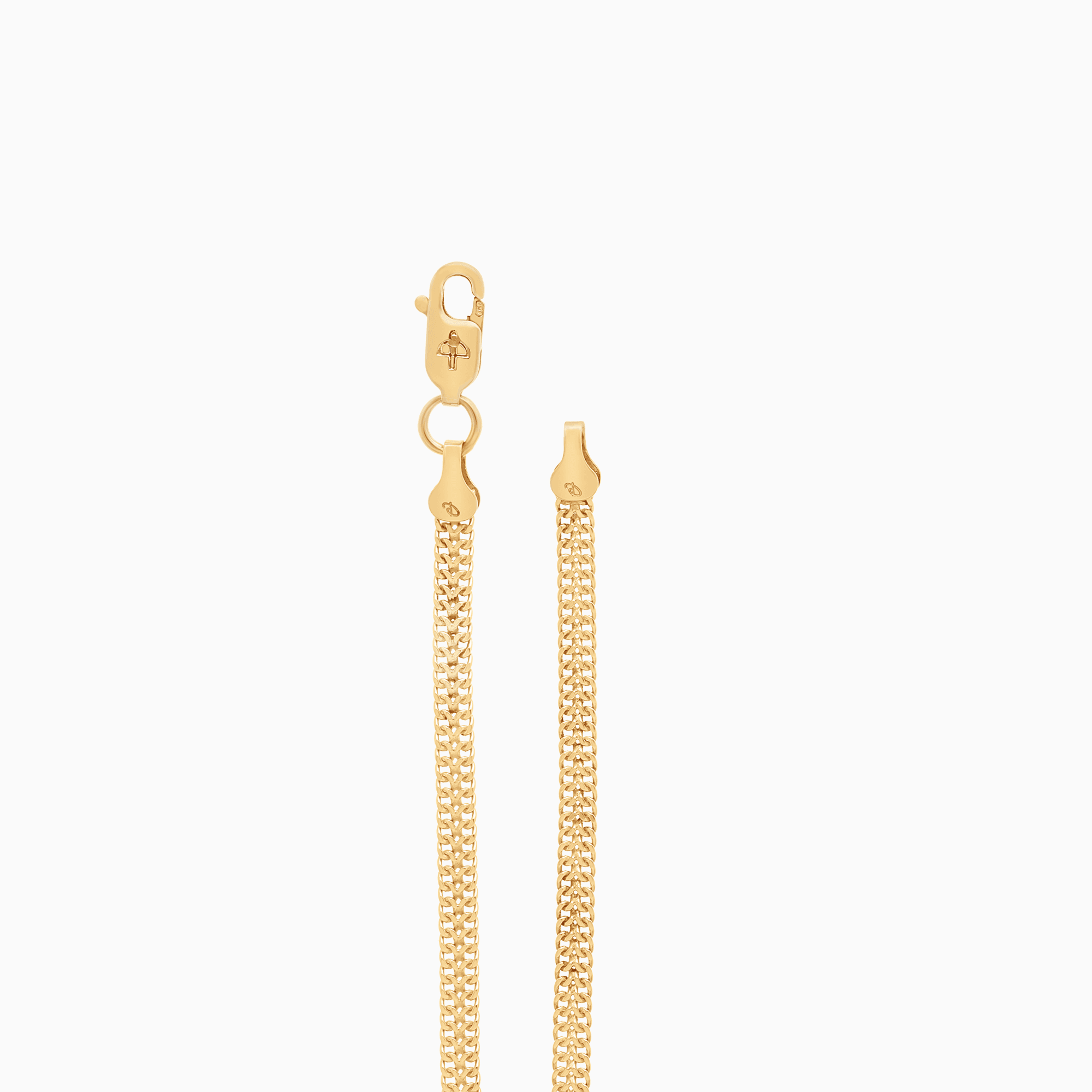 Fishbone bracelet 3.08g 18K gold