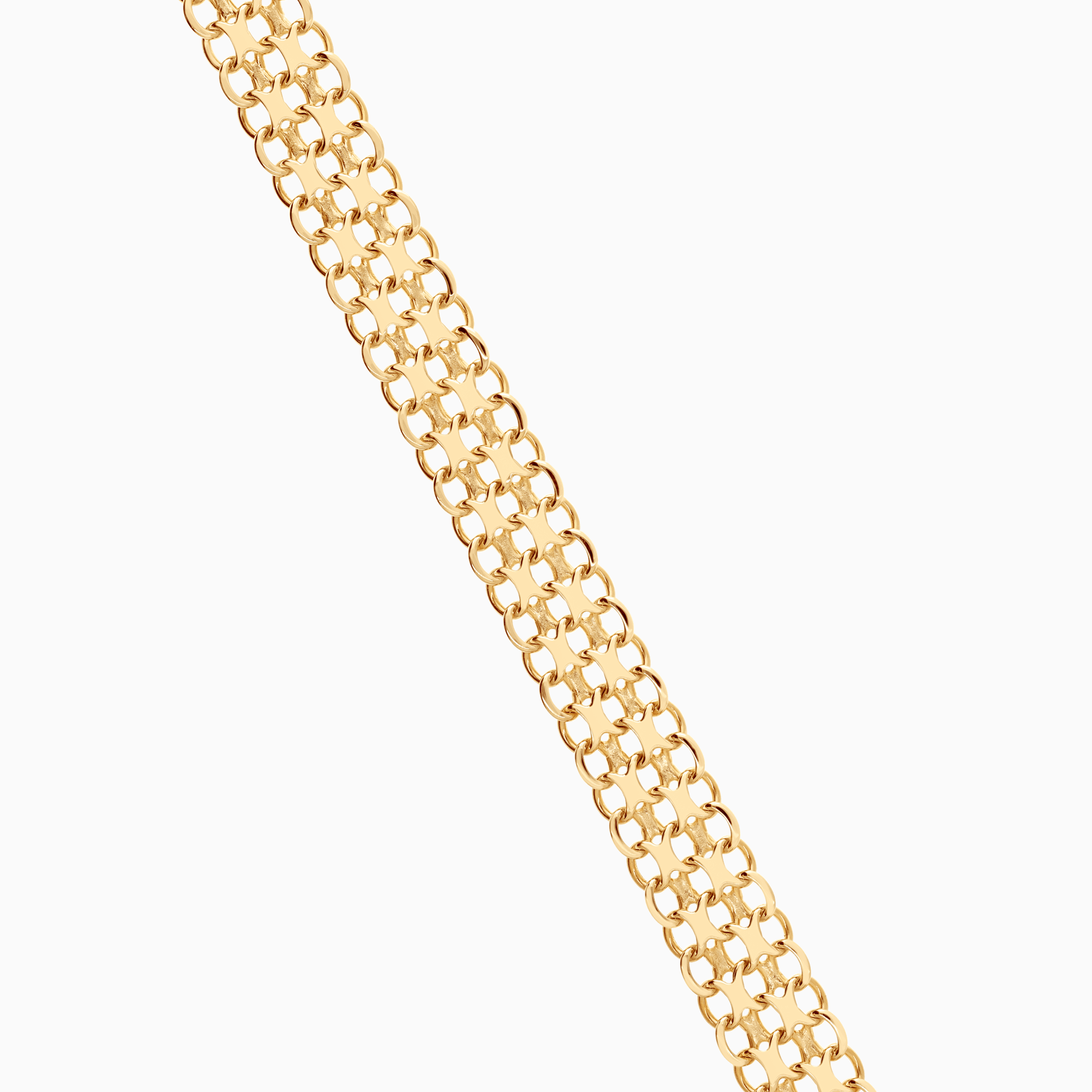 X-link bracelet 14.12g 18K gold