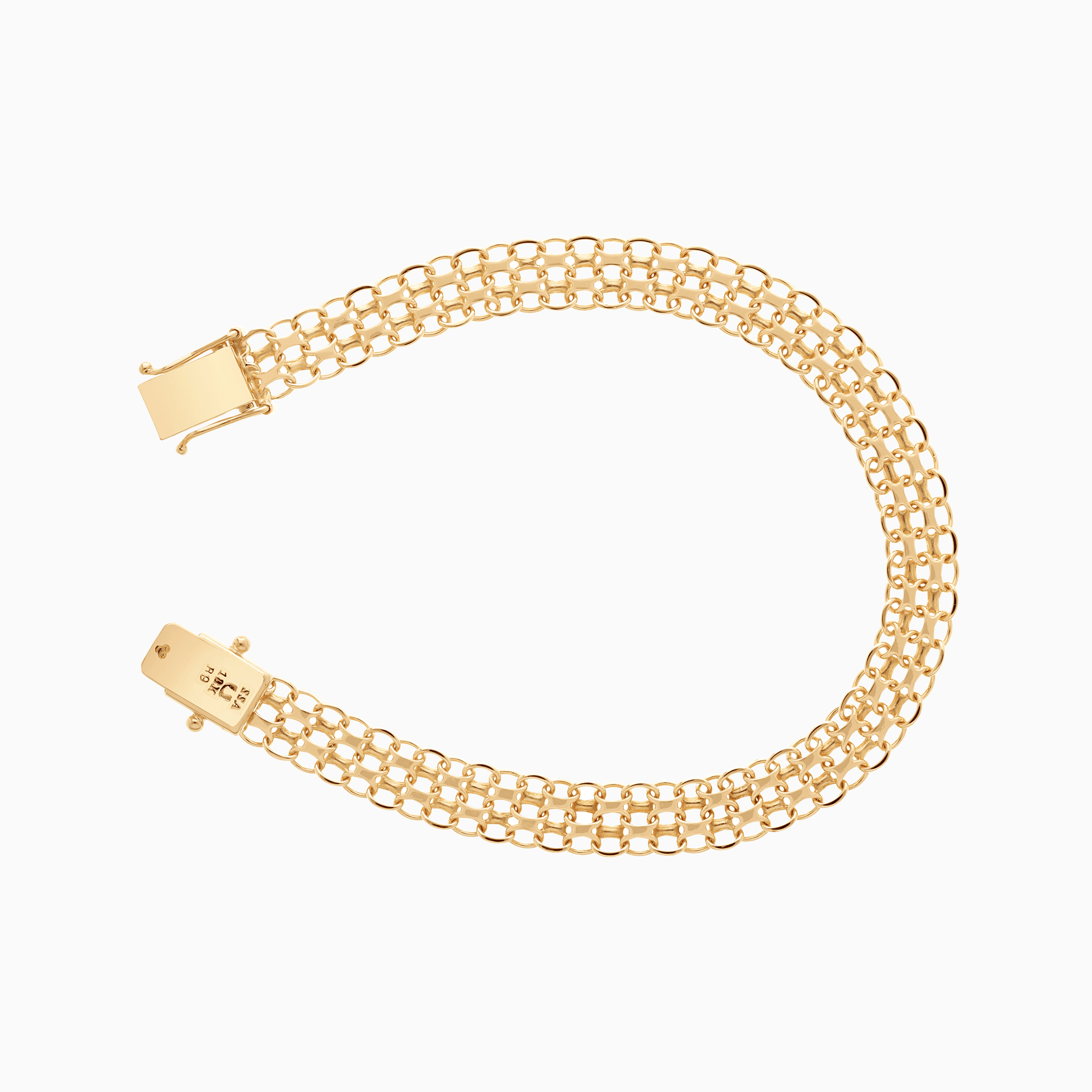 X-link bracelet 9.95g 18K gold
